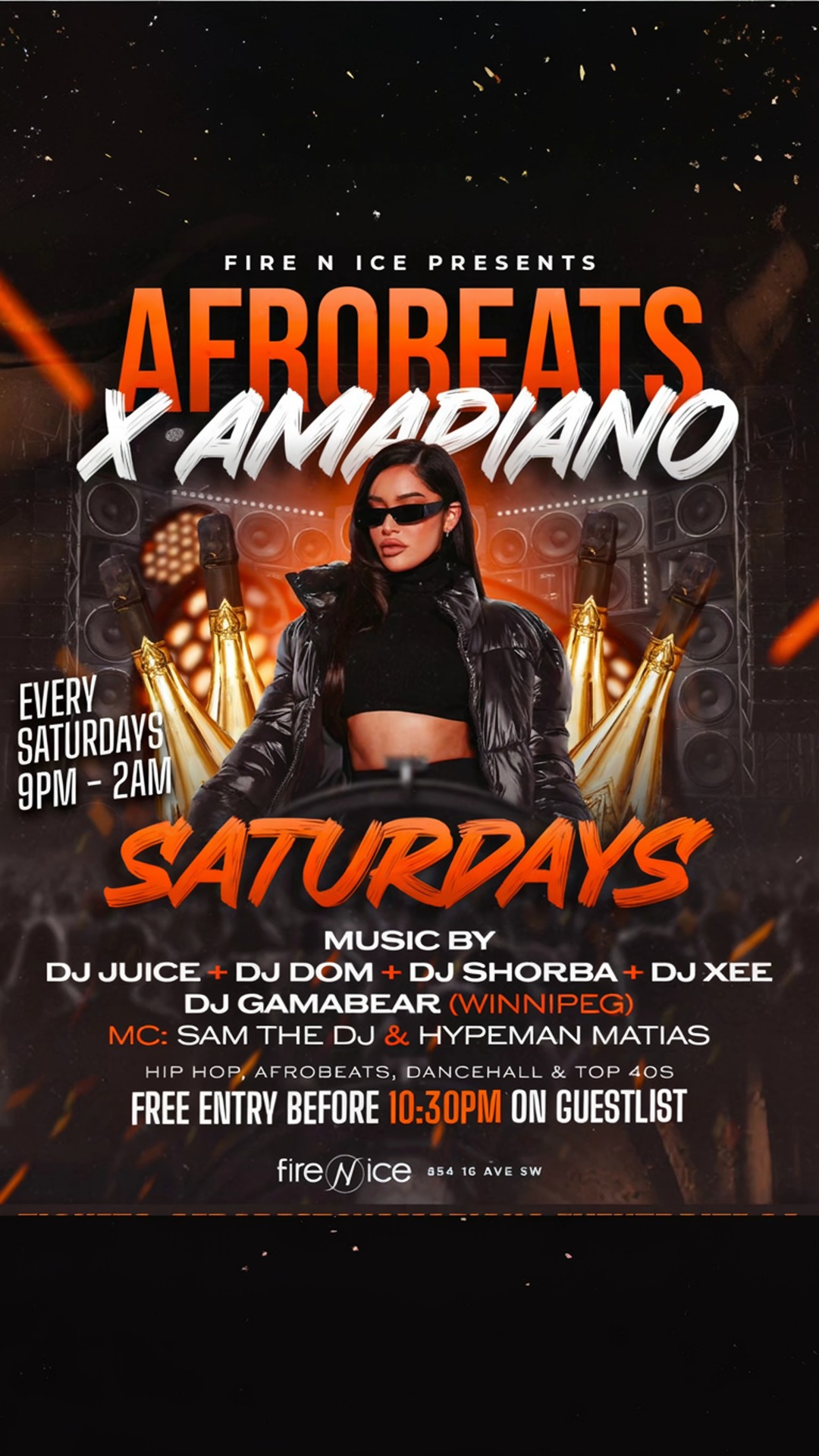 afrobeats x amapiano saturdays