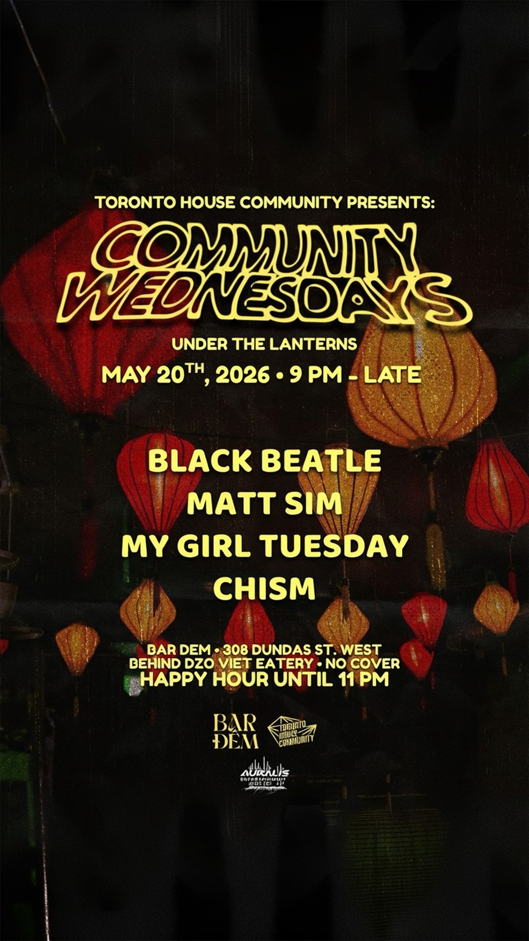 community wednesdays under the lanterns