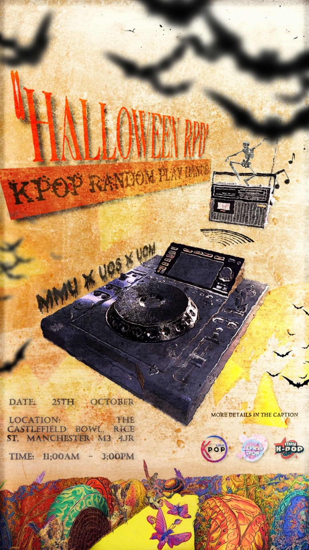 halloween kpop random play dance