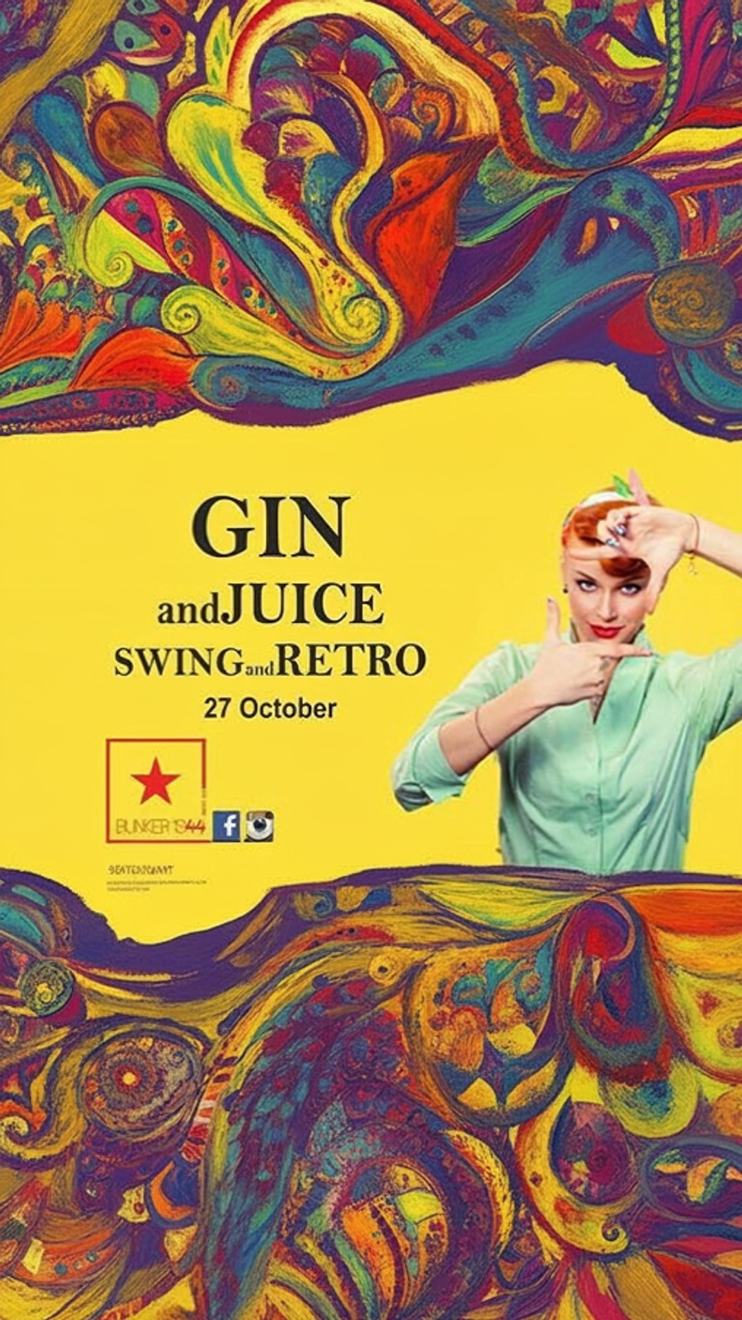 gin and juice swing and retro