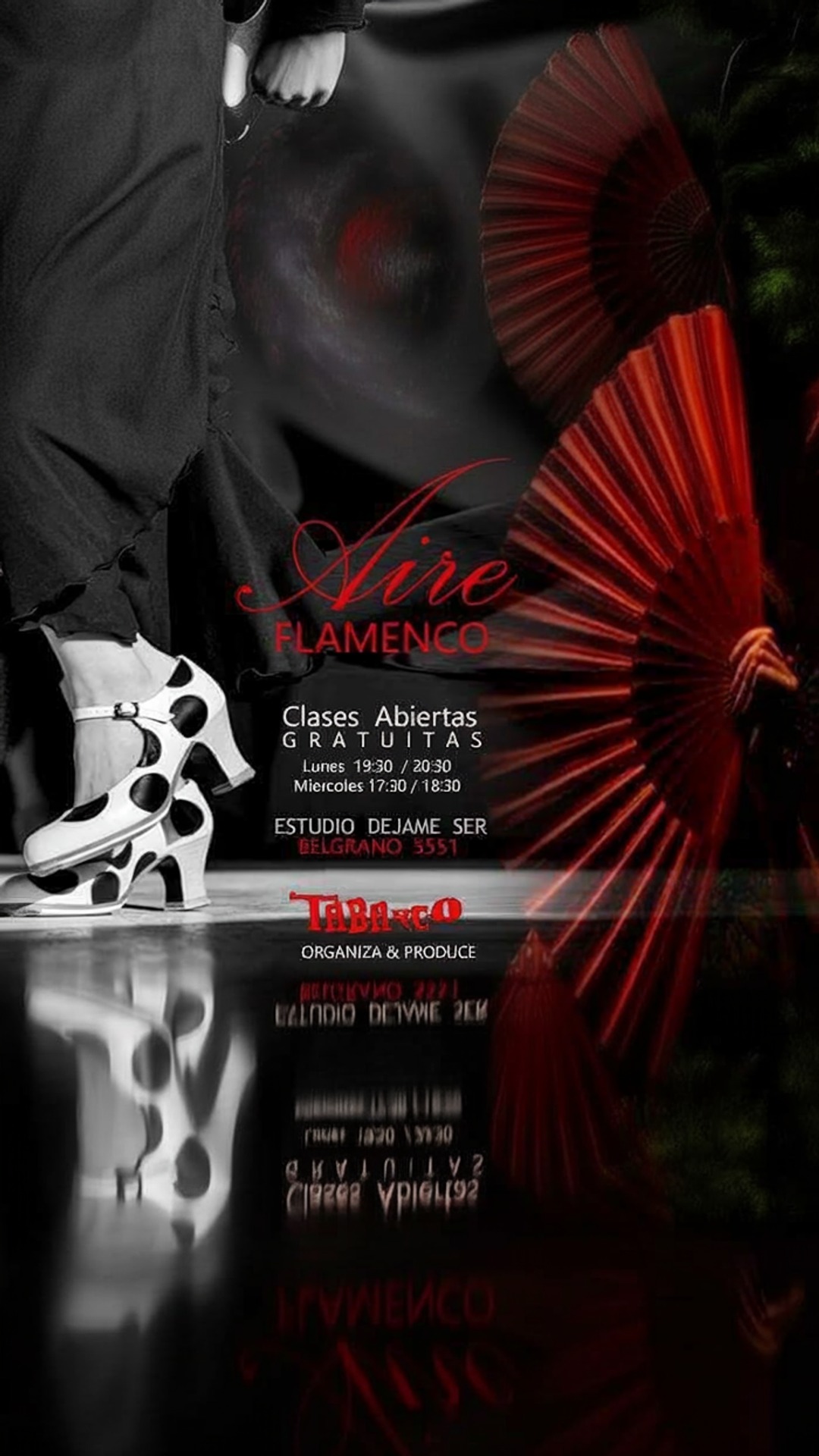 aire flamenco - clases abiertas