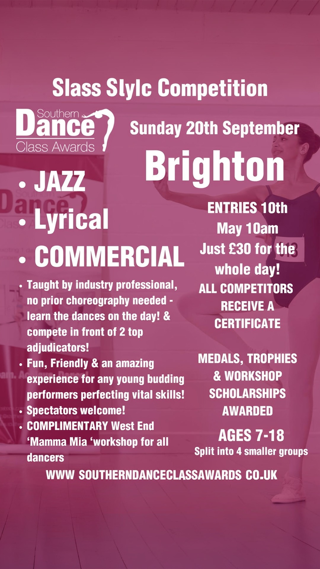 southern dance class awards 2026