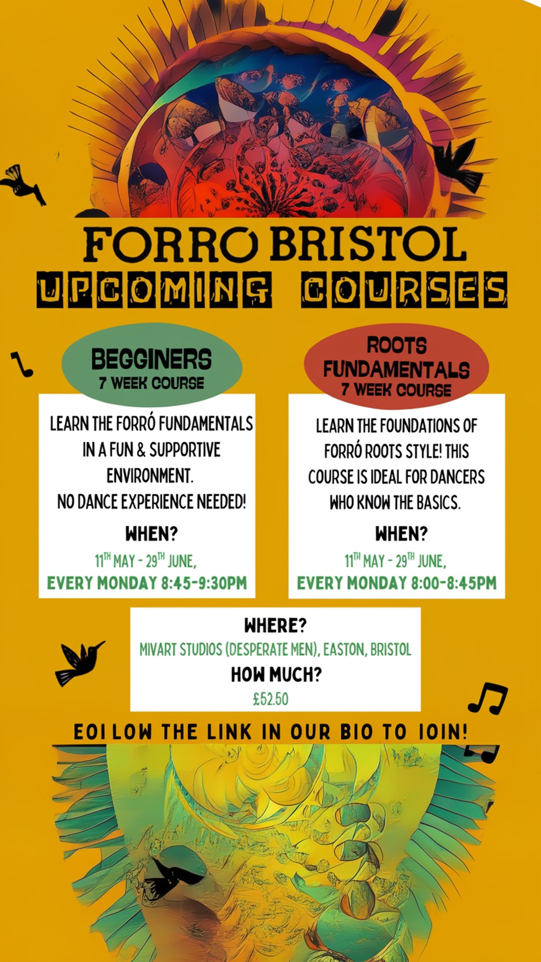 forró bristol courses