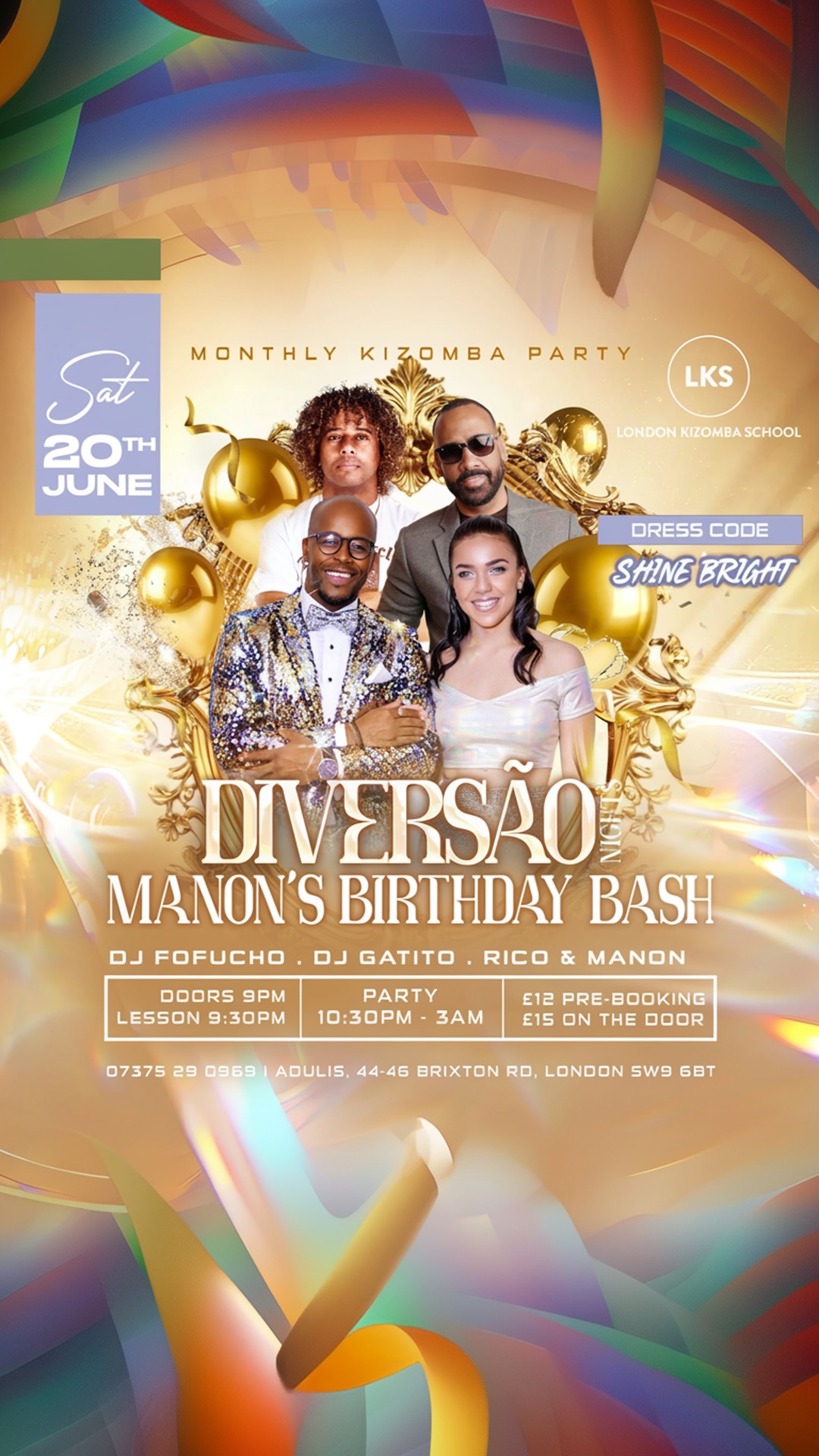 diversão - manon's birthday bash