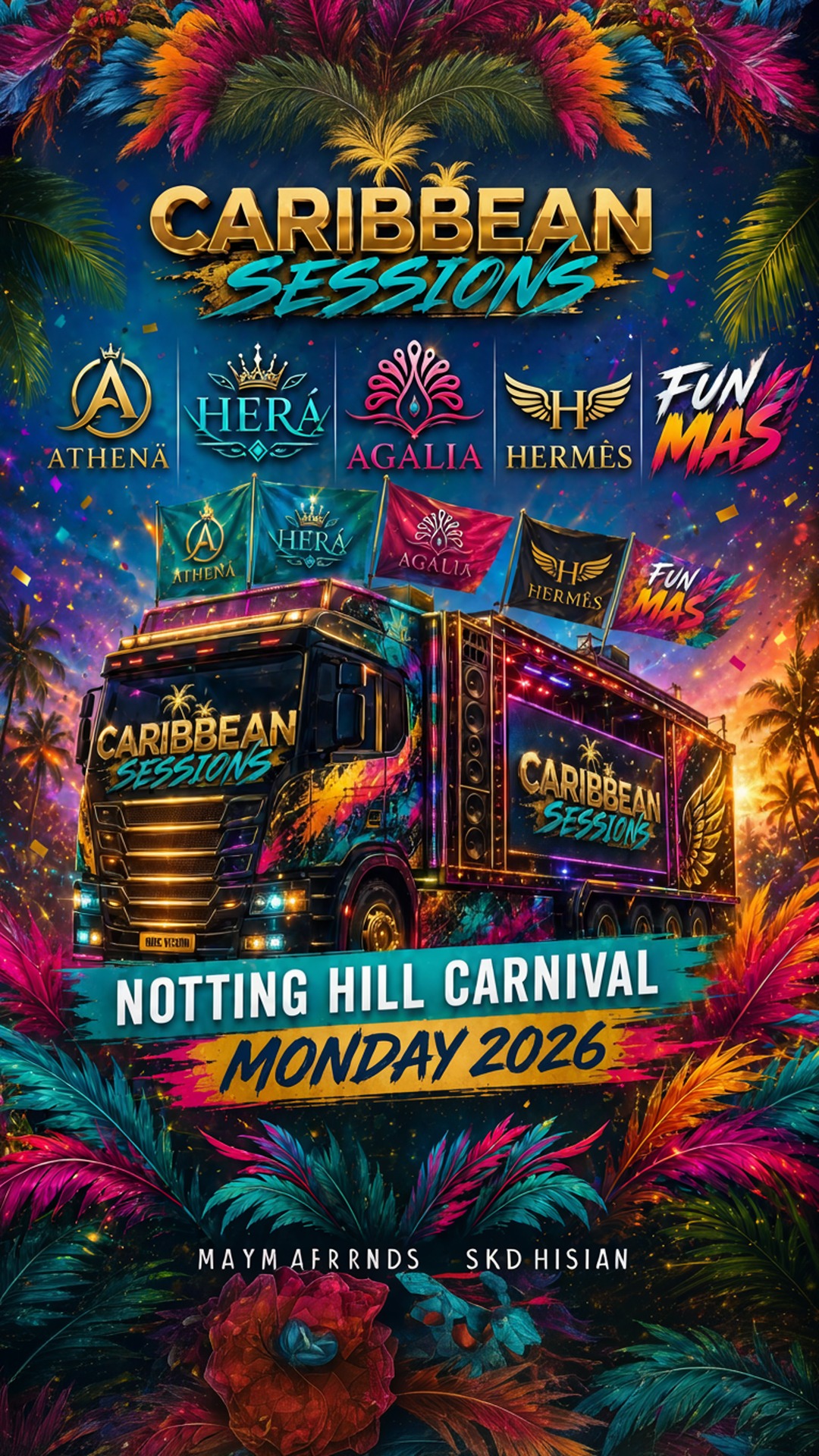 caribbean sessions - notting hill carnival monday 2026