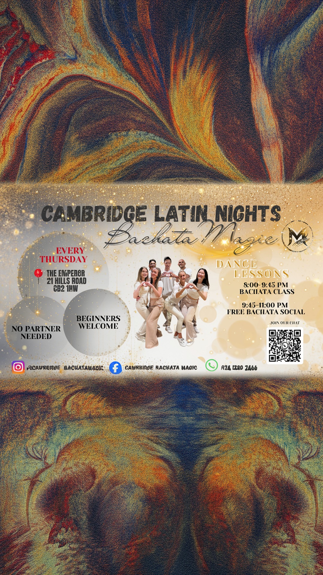 cambridge bachata magic - weekly thursday