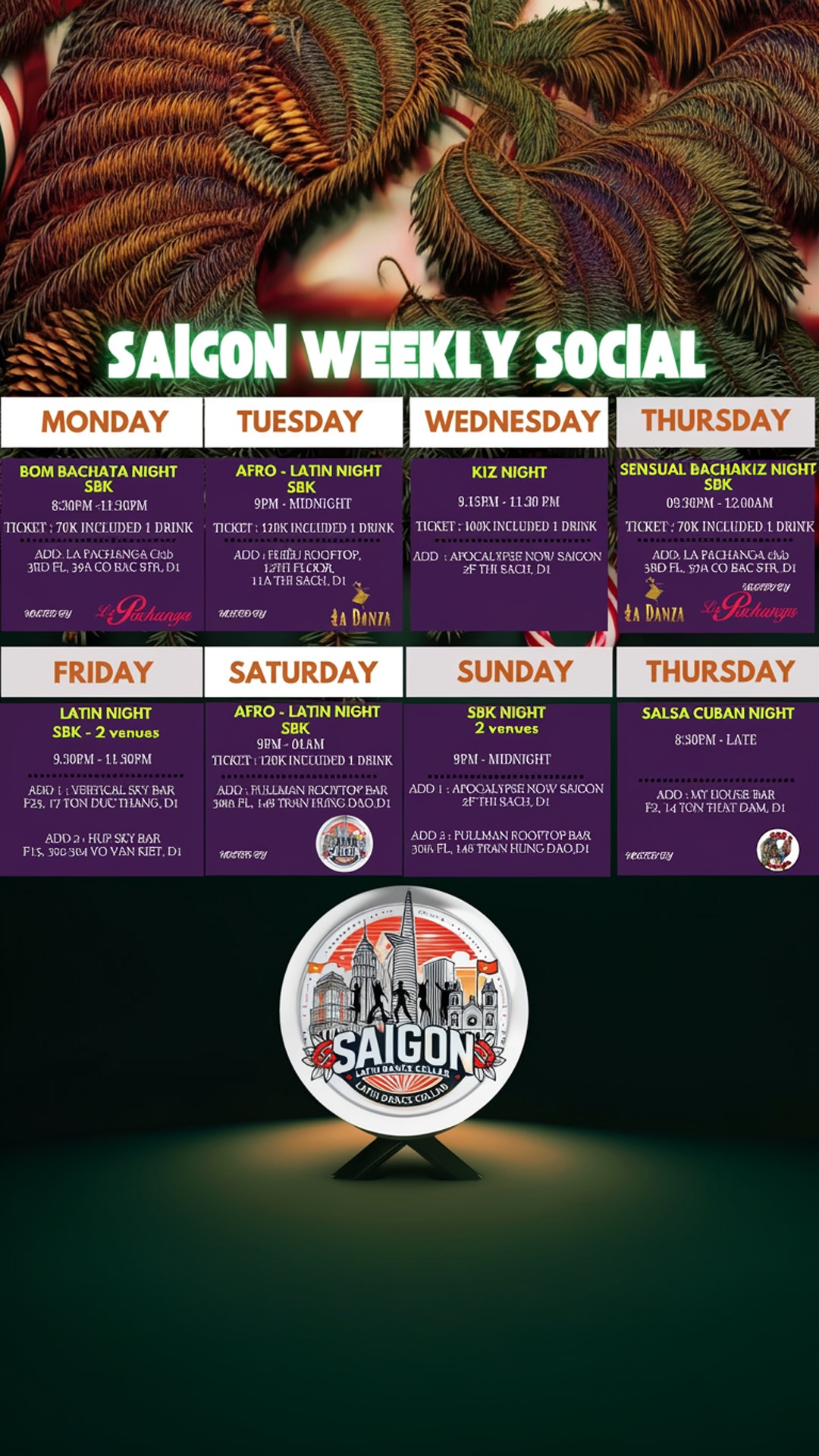 saigon weekly social