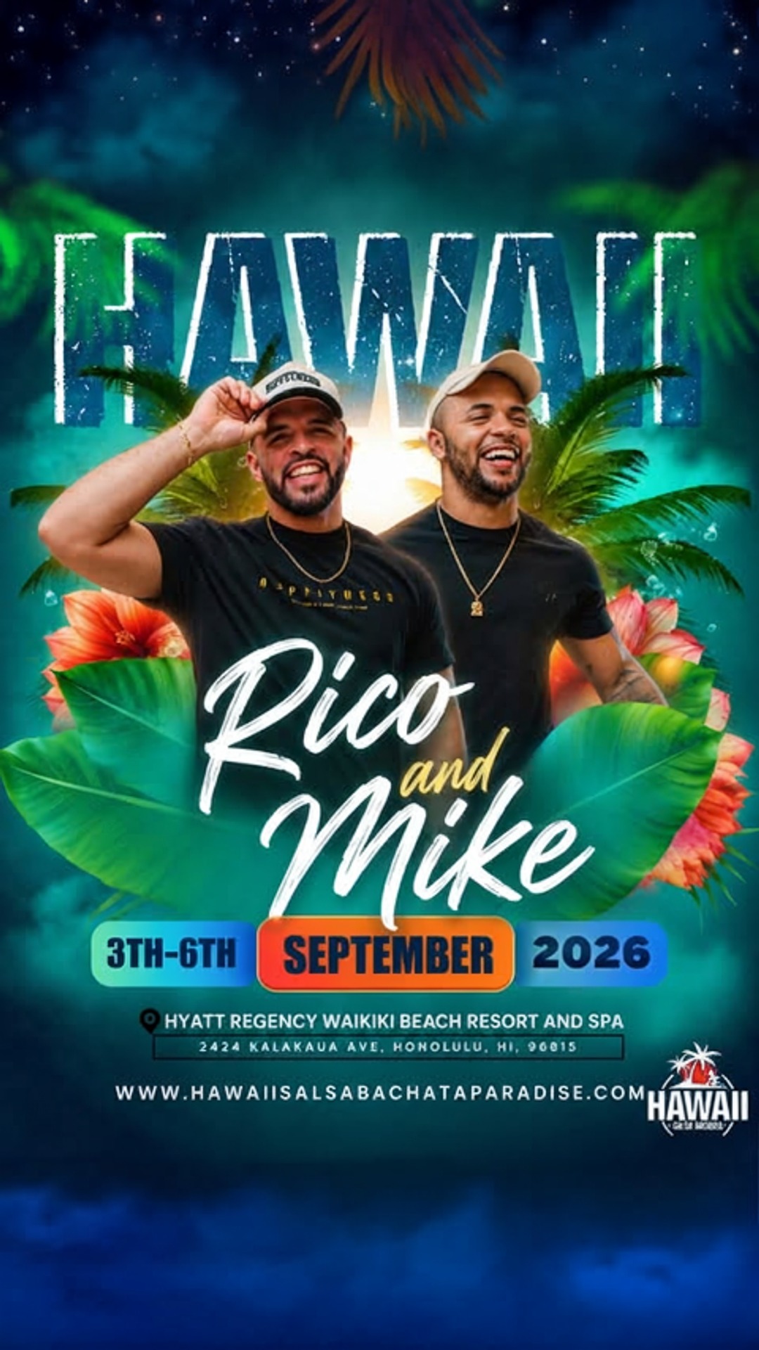 hawaii salsa bachata paradise