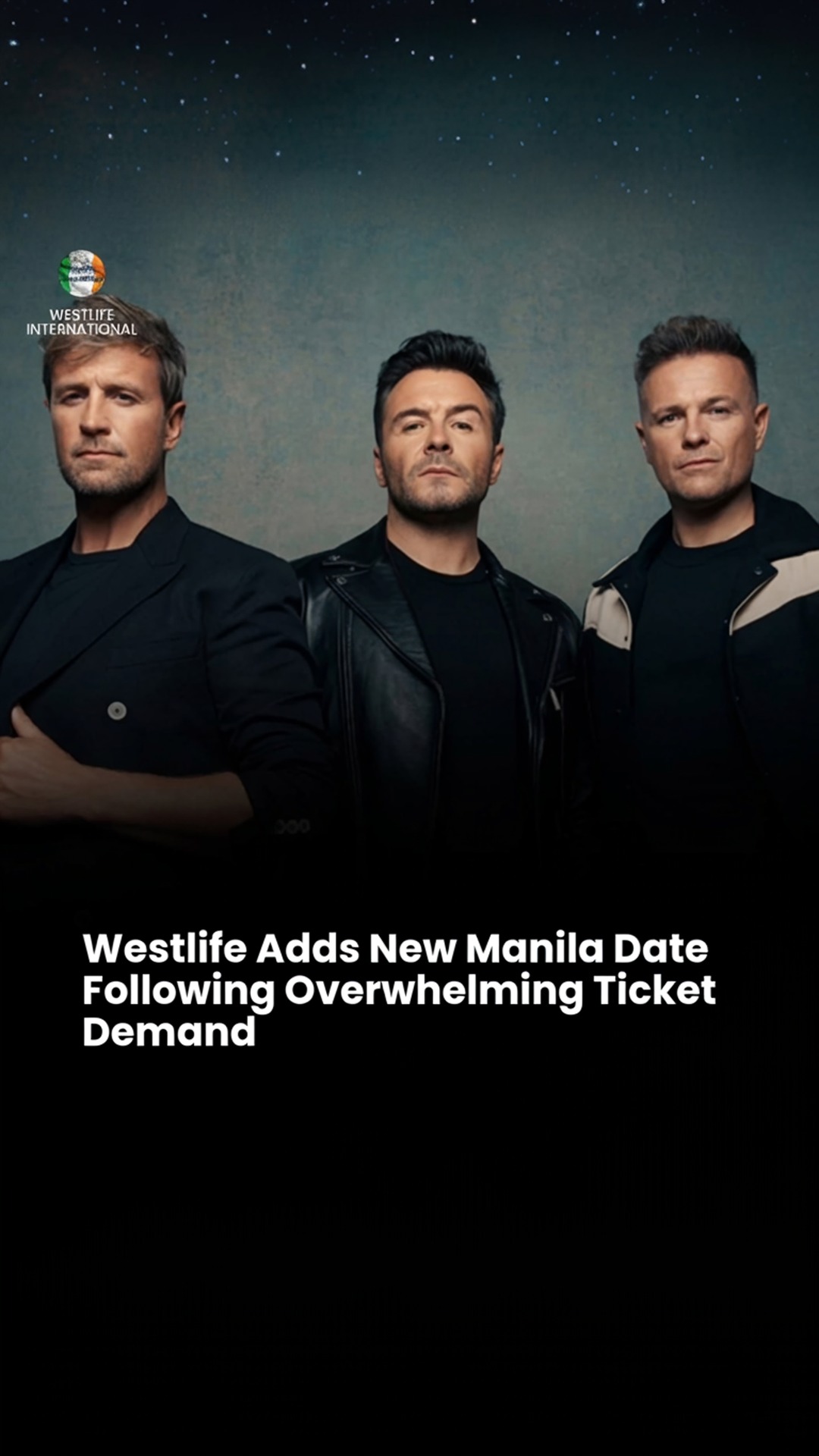 westlife 25: the anniversary world tour