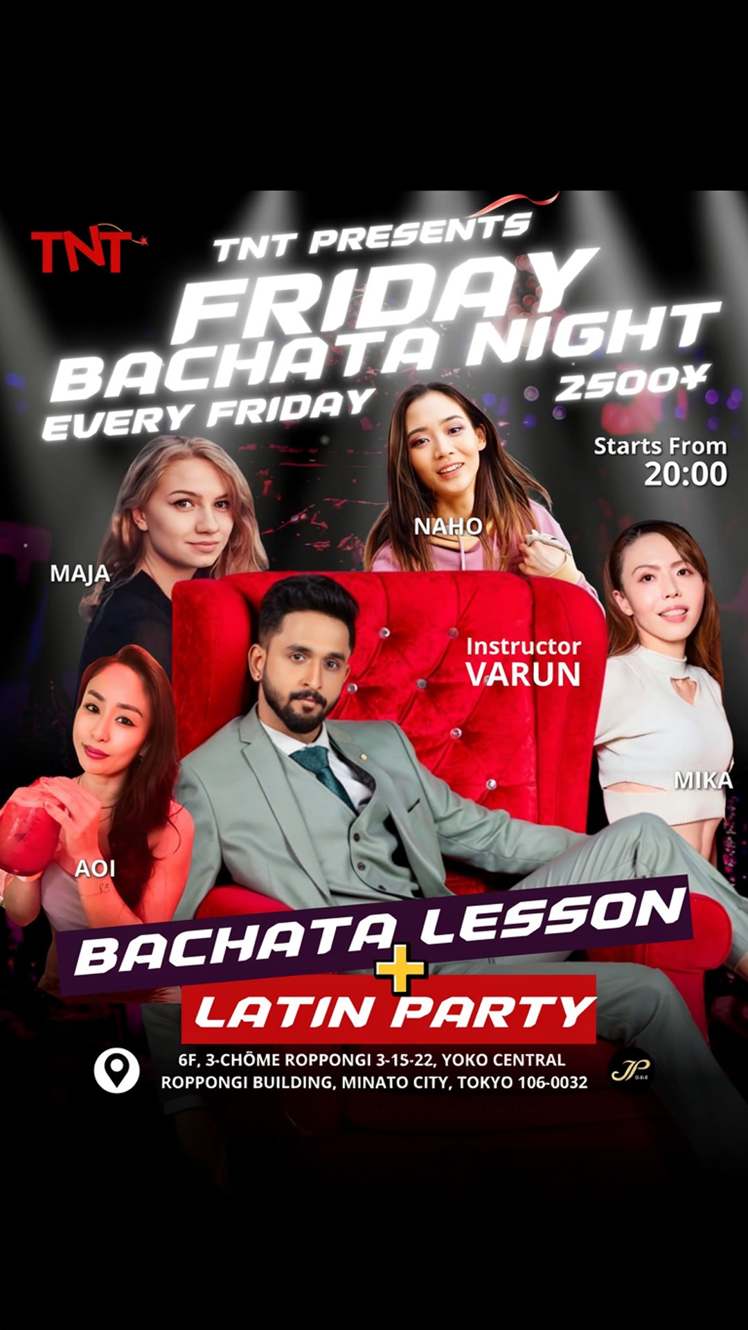tnt friday bachata night