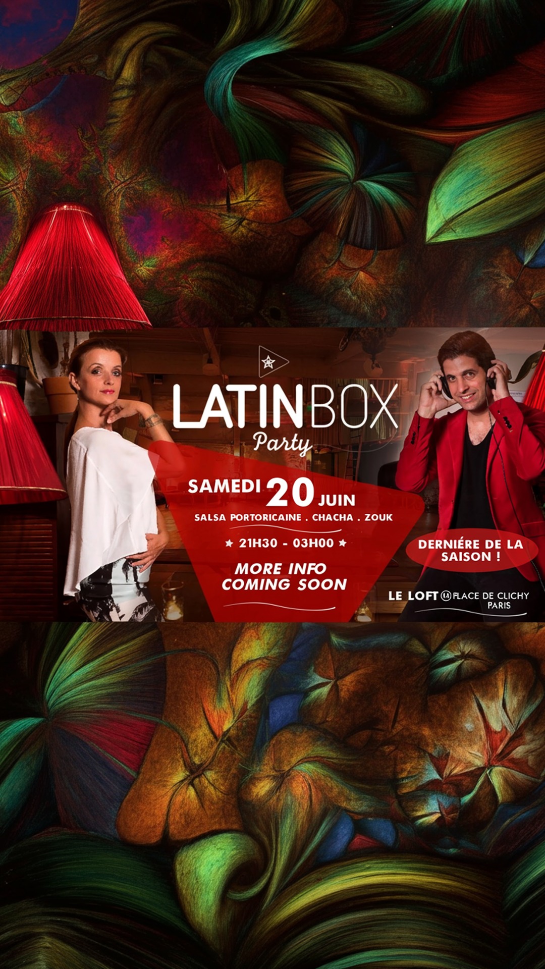 latinboxparty soirée salsa portoricaine