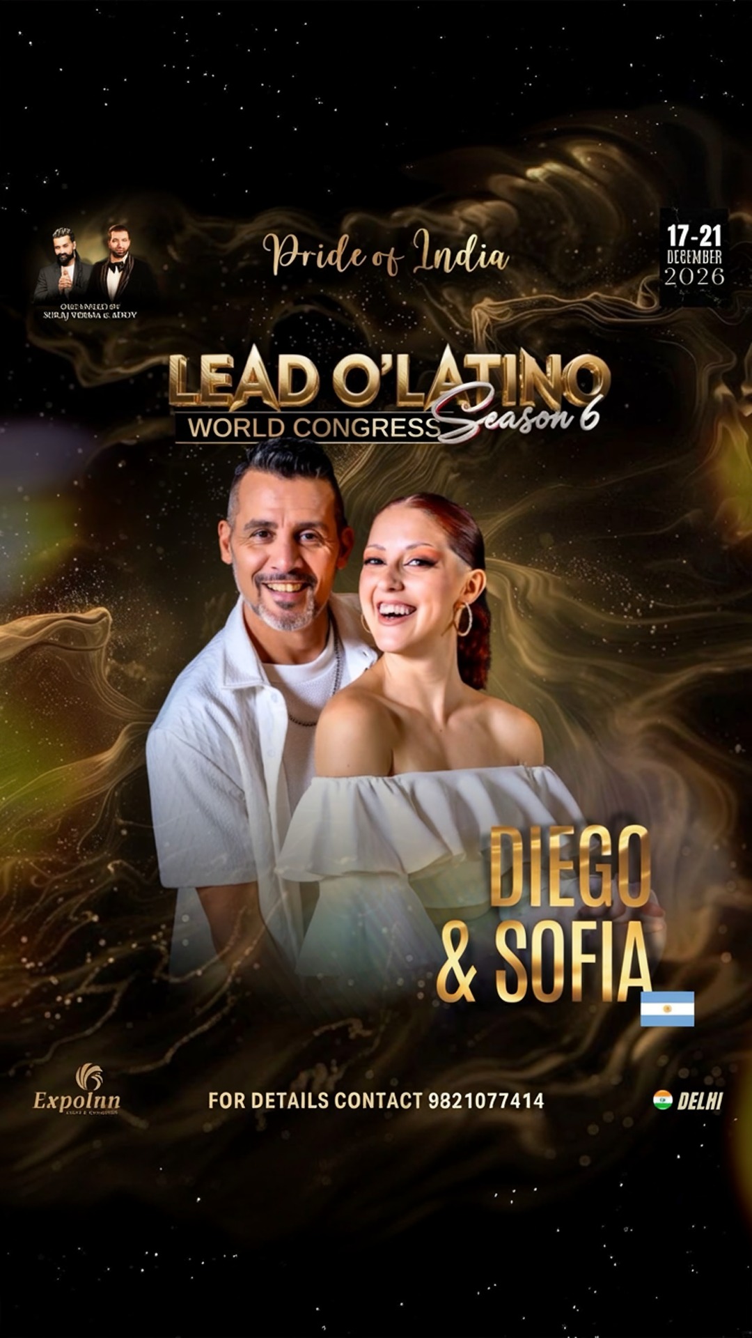 lead o'latino world congress season 6 - pride of india