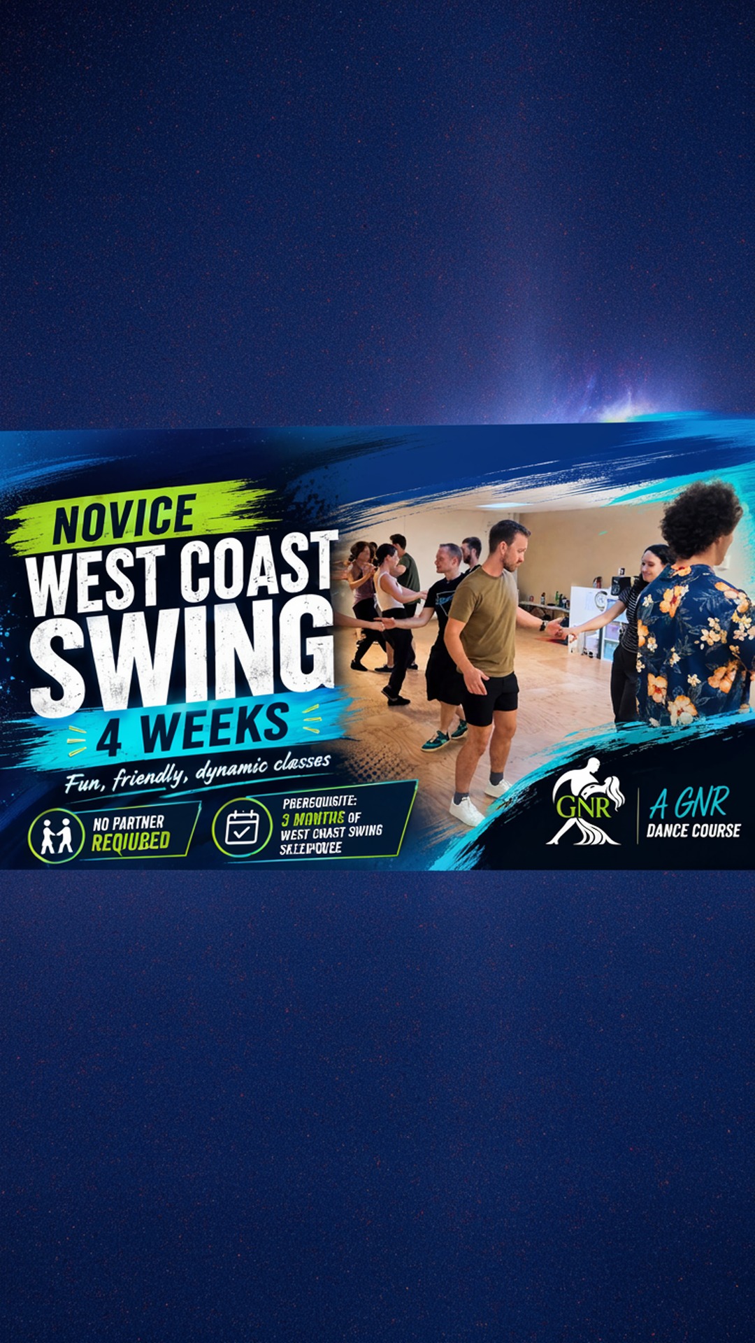 novice west coast swing (4 weeks)