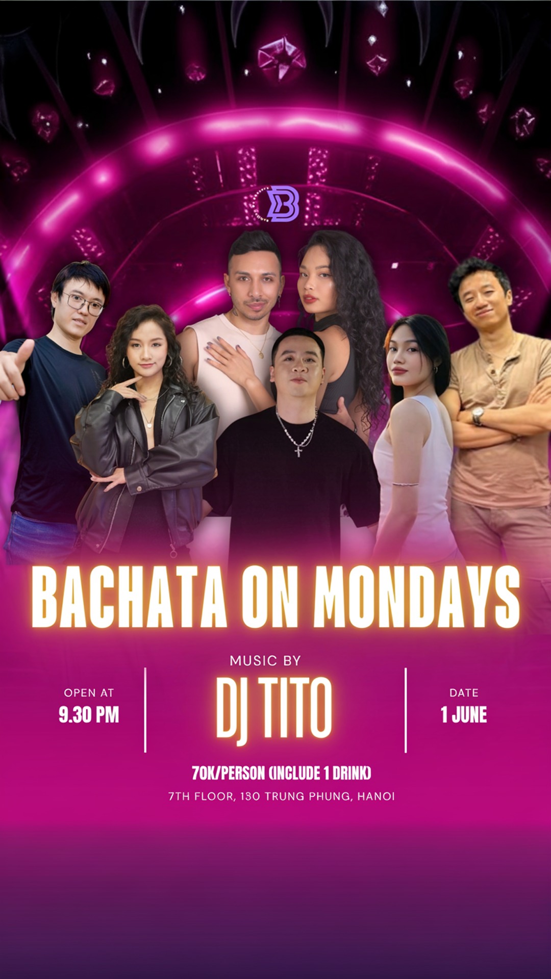bachata on mondays