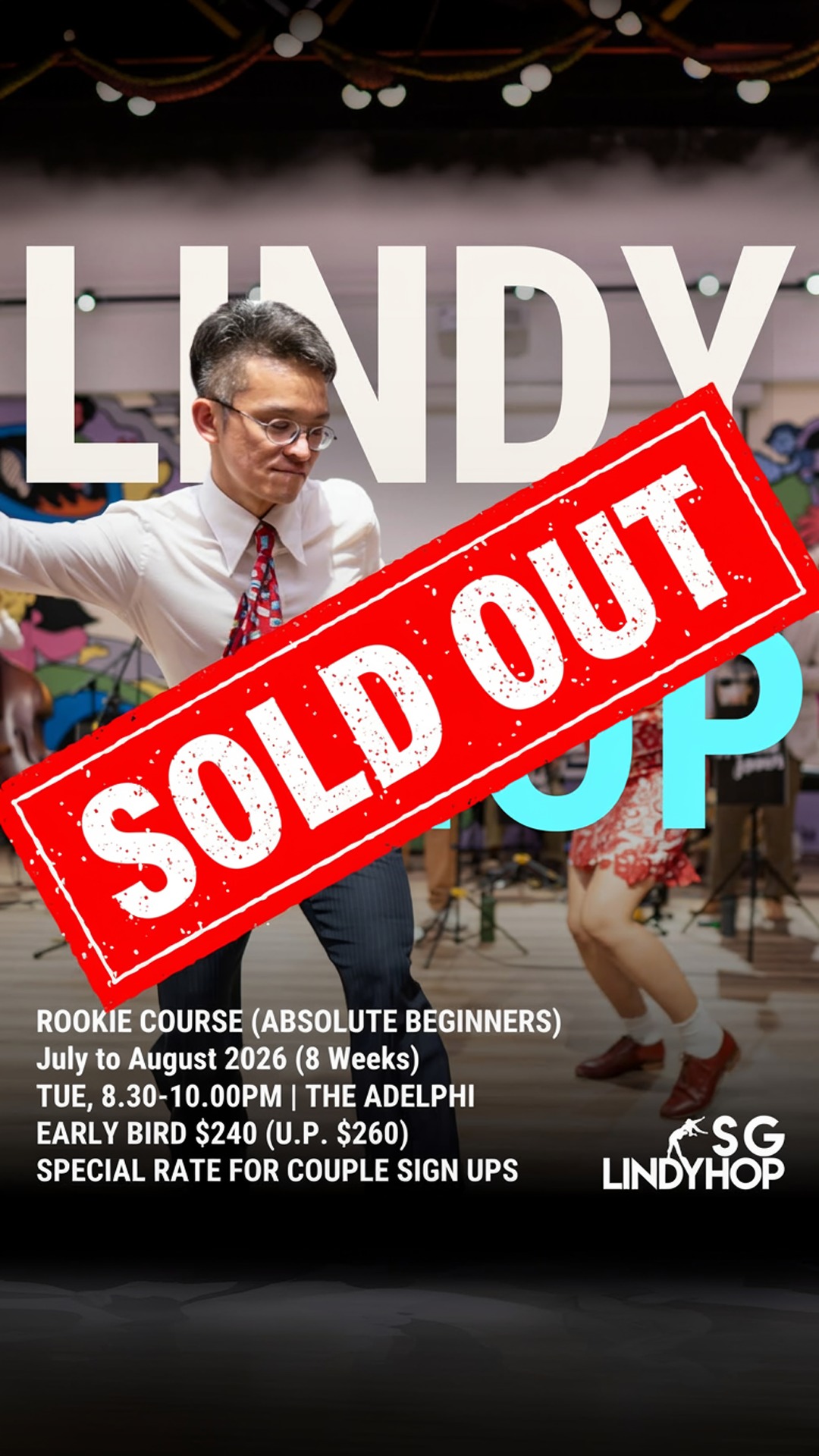 lindy hop rookie course