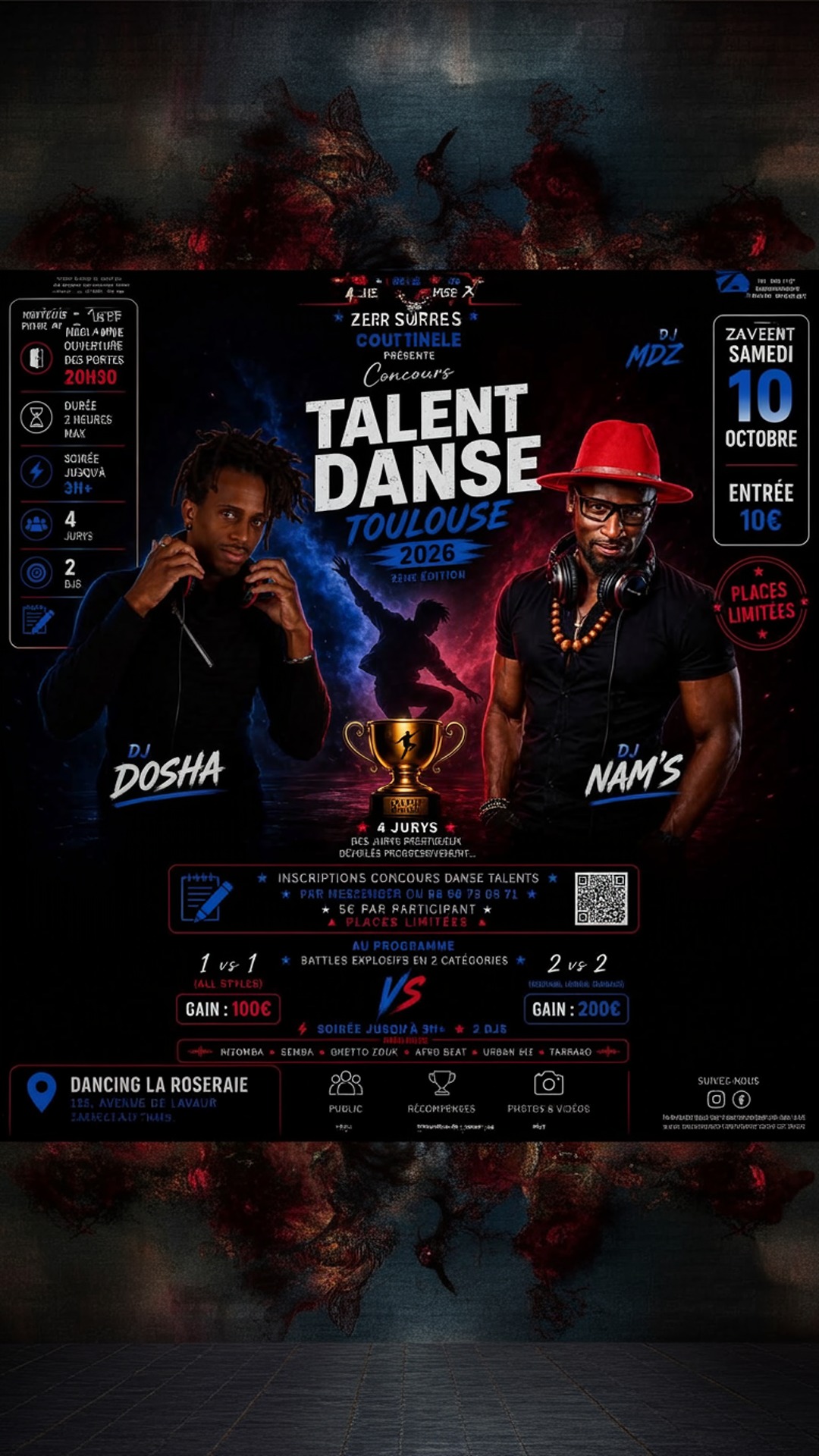 concours talent danse toulouse 2026