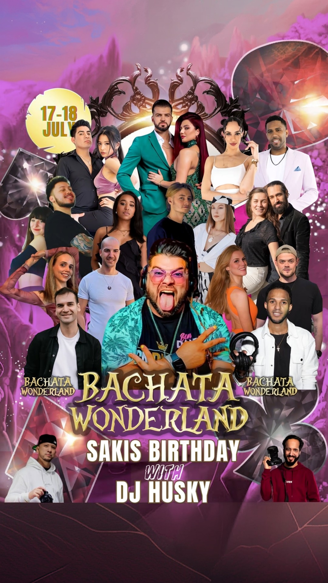 bachata wonderland weekender – sakis birthday edition