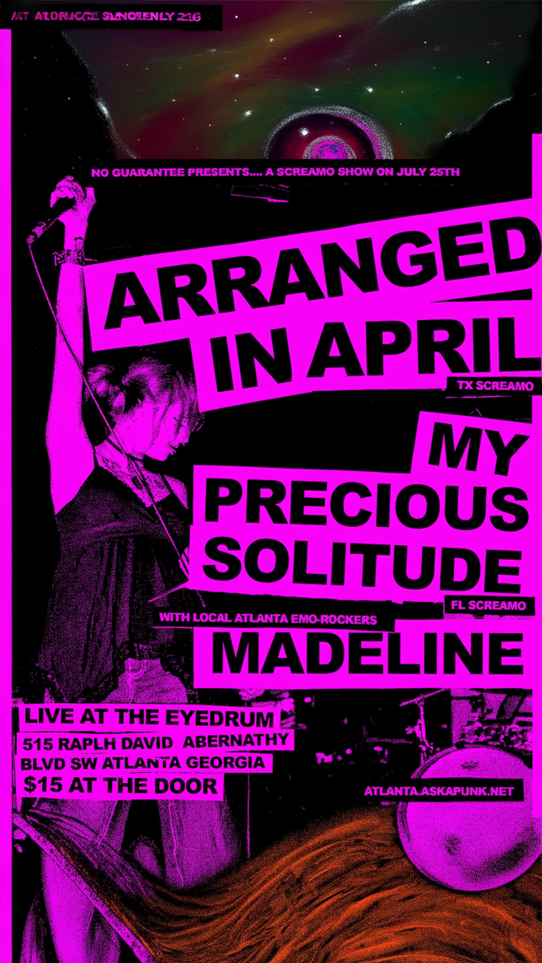a screamo show