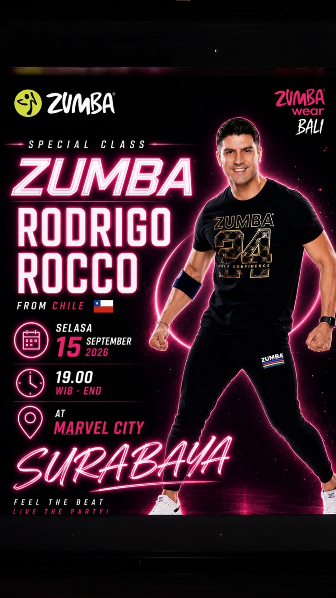 special class zumba with rodrigo rocco