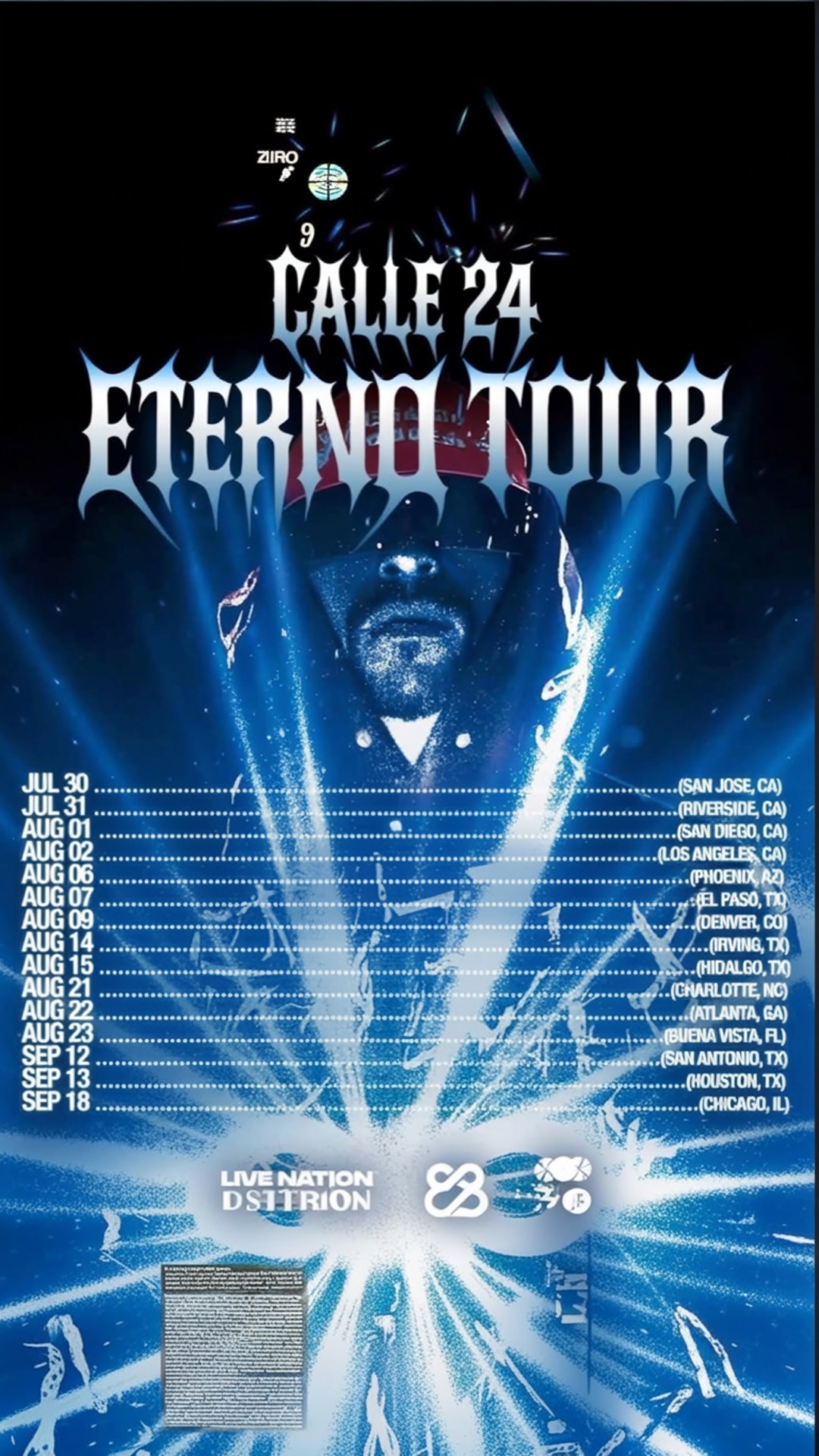 eterno tour