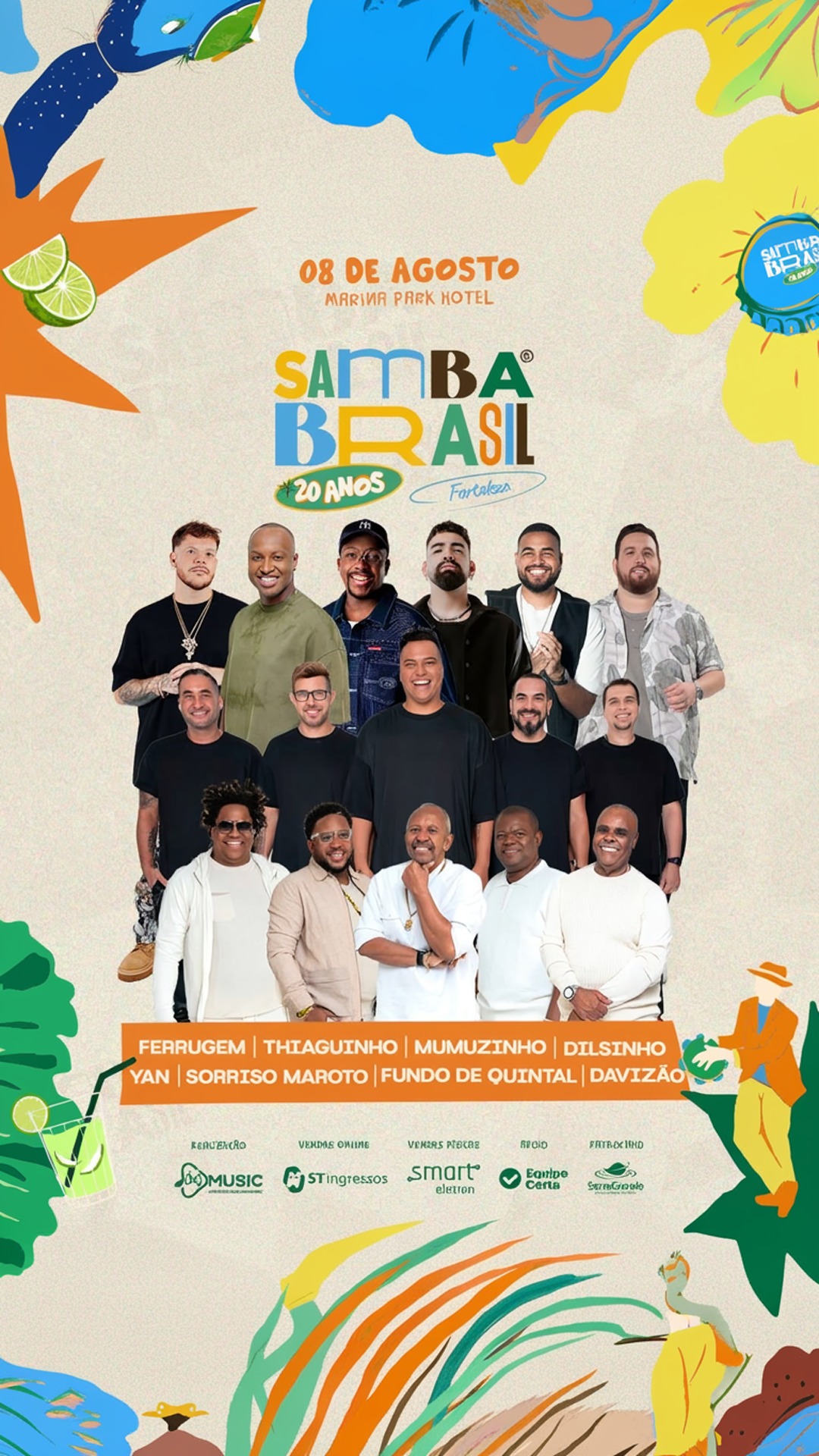 samba brasil 20 anos
