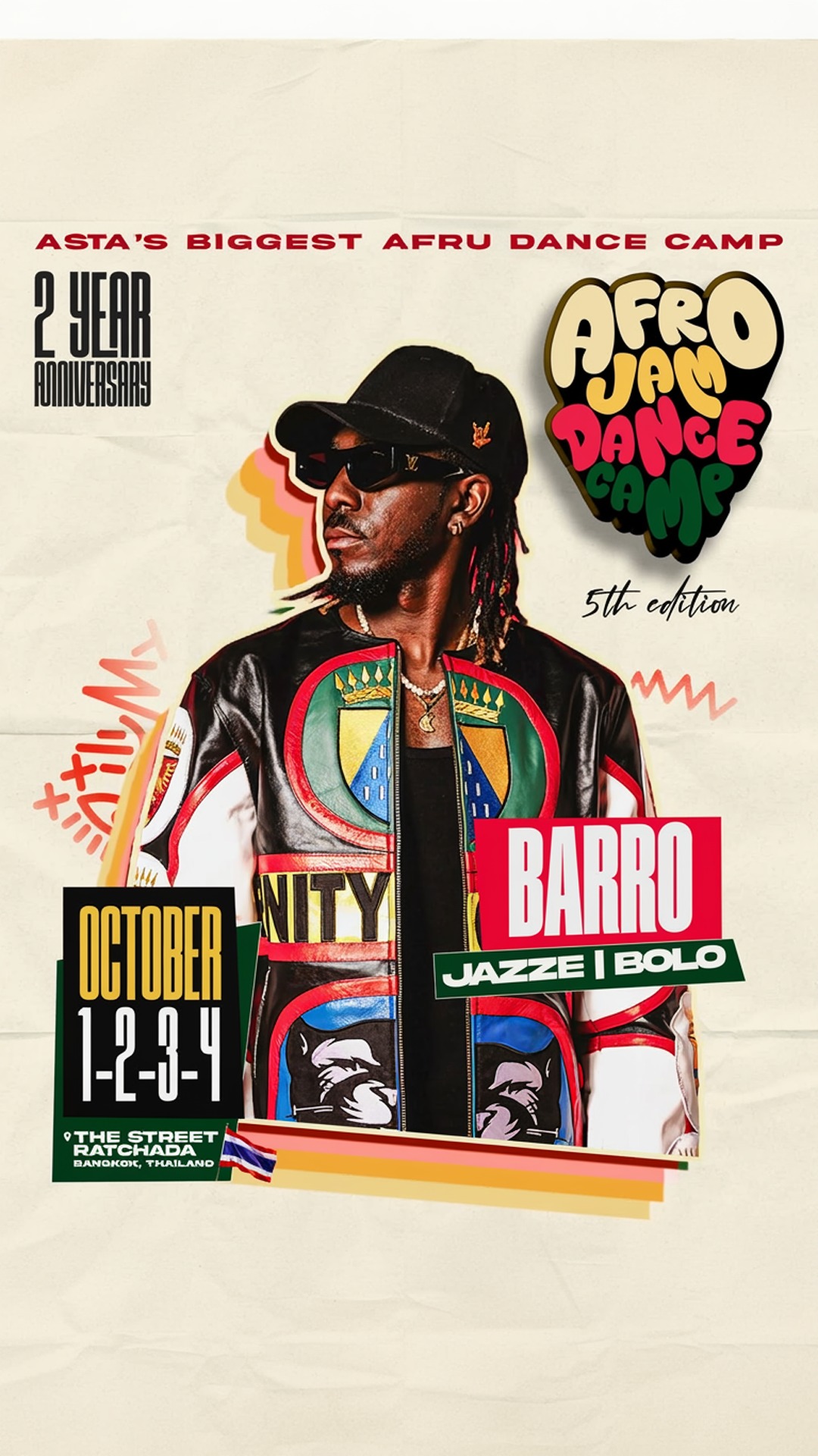 afro jam dance camp - 2 year anniversary