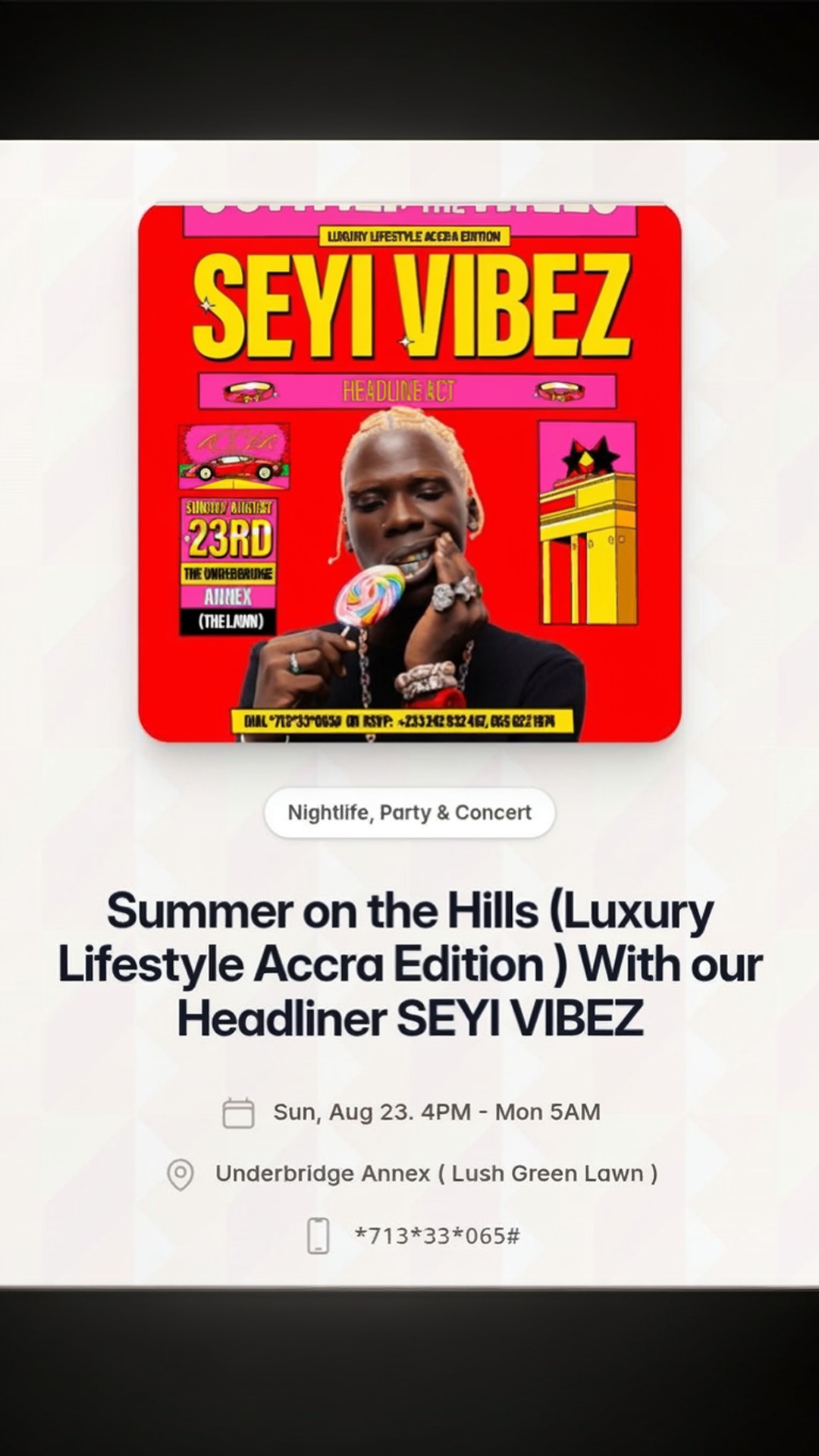 summer on the hills (luxury lifestyle accra edition)
