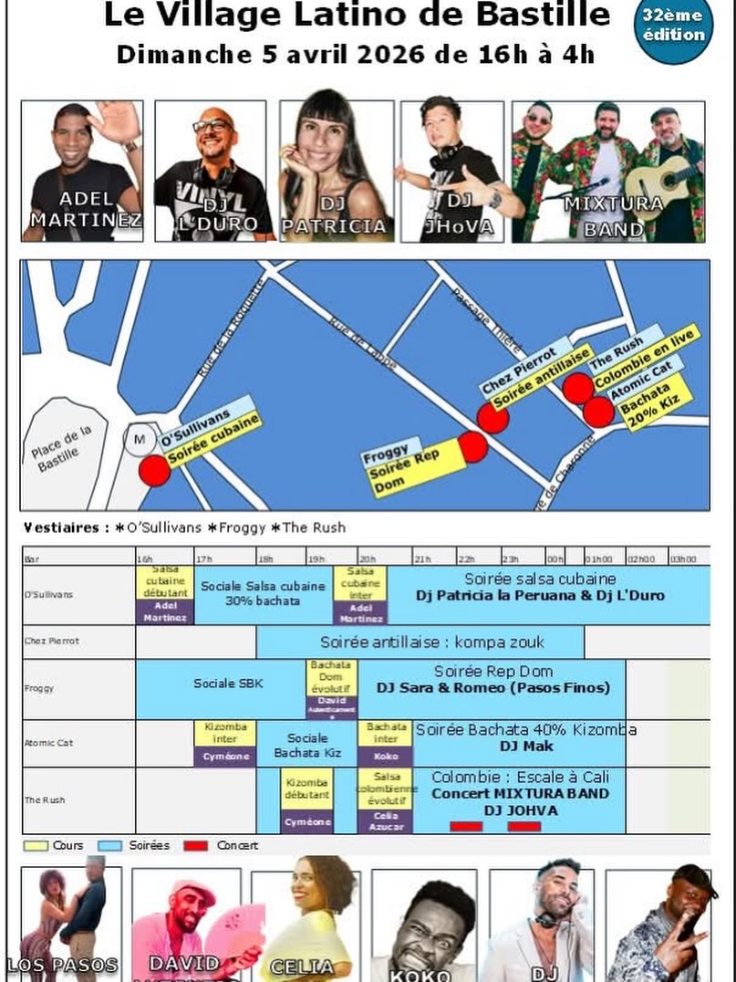 le village latino de bastille