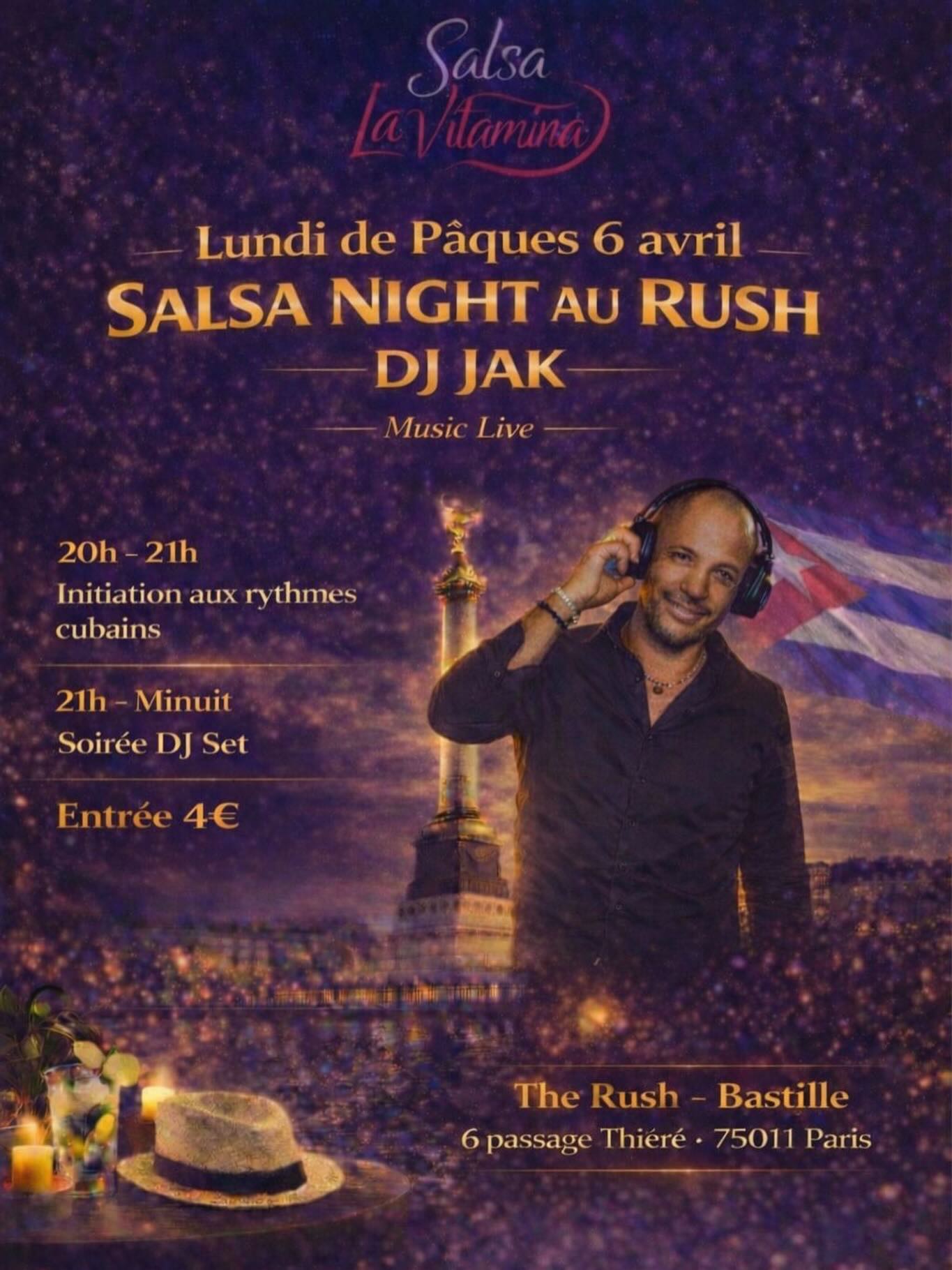 salsa night au rush