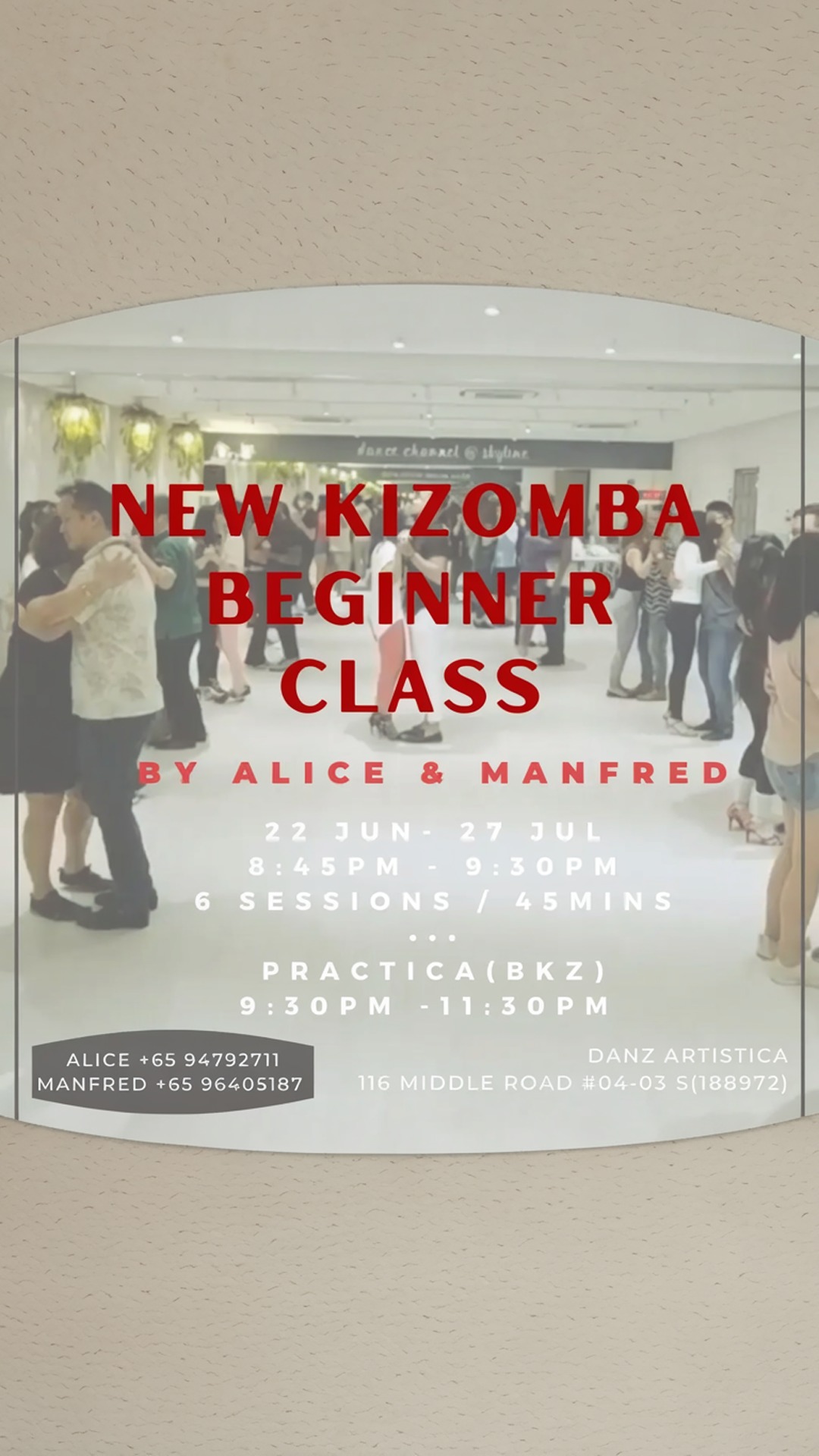 new kizomba beginner class