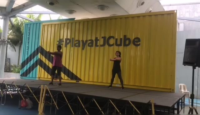 strong by zumba at jcube