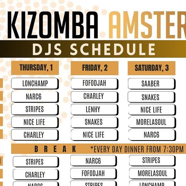 kizomba amster