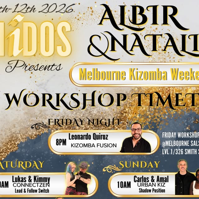 melbourne kizomba weekend
