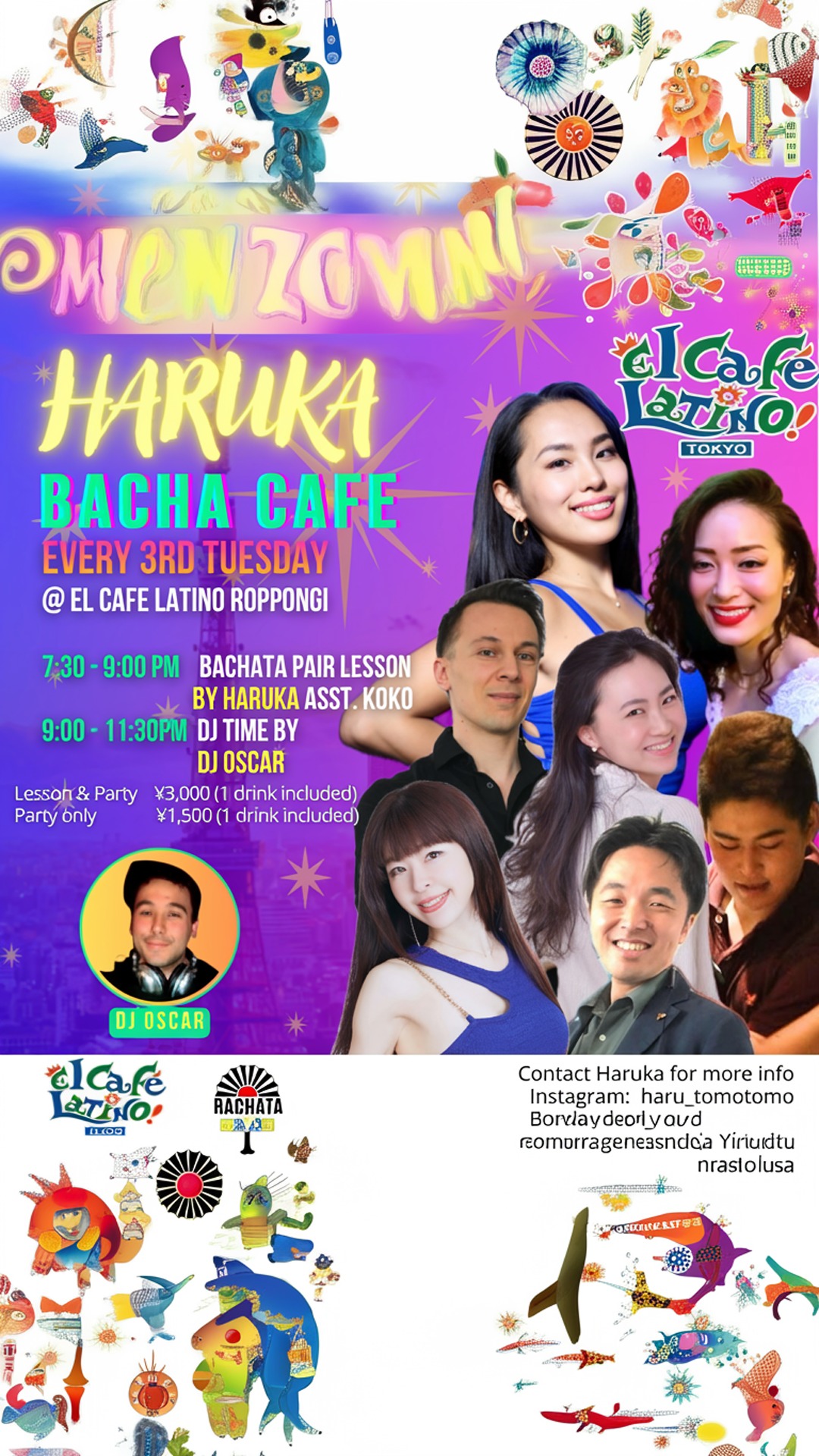 haruka bachata night