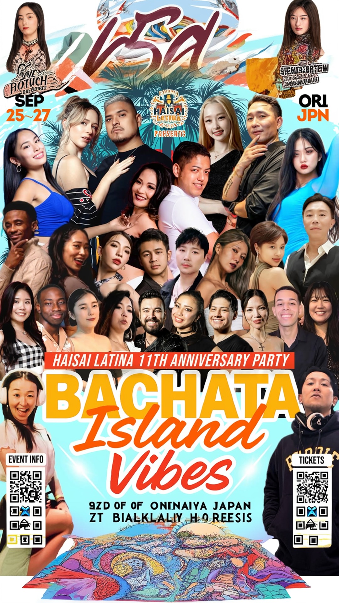 haisai latina 11th anniversary party / bachata island vibes