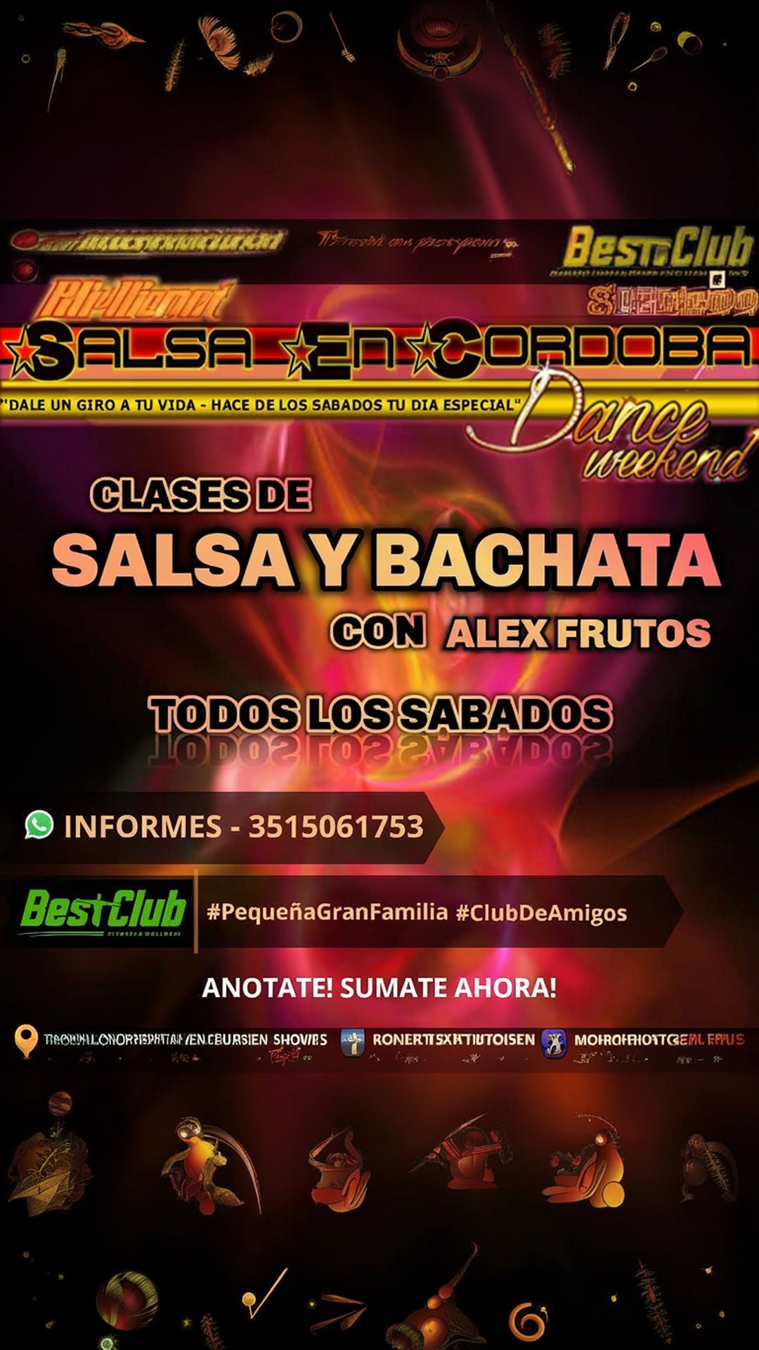 salsa en córdoba - weekend classes