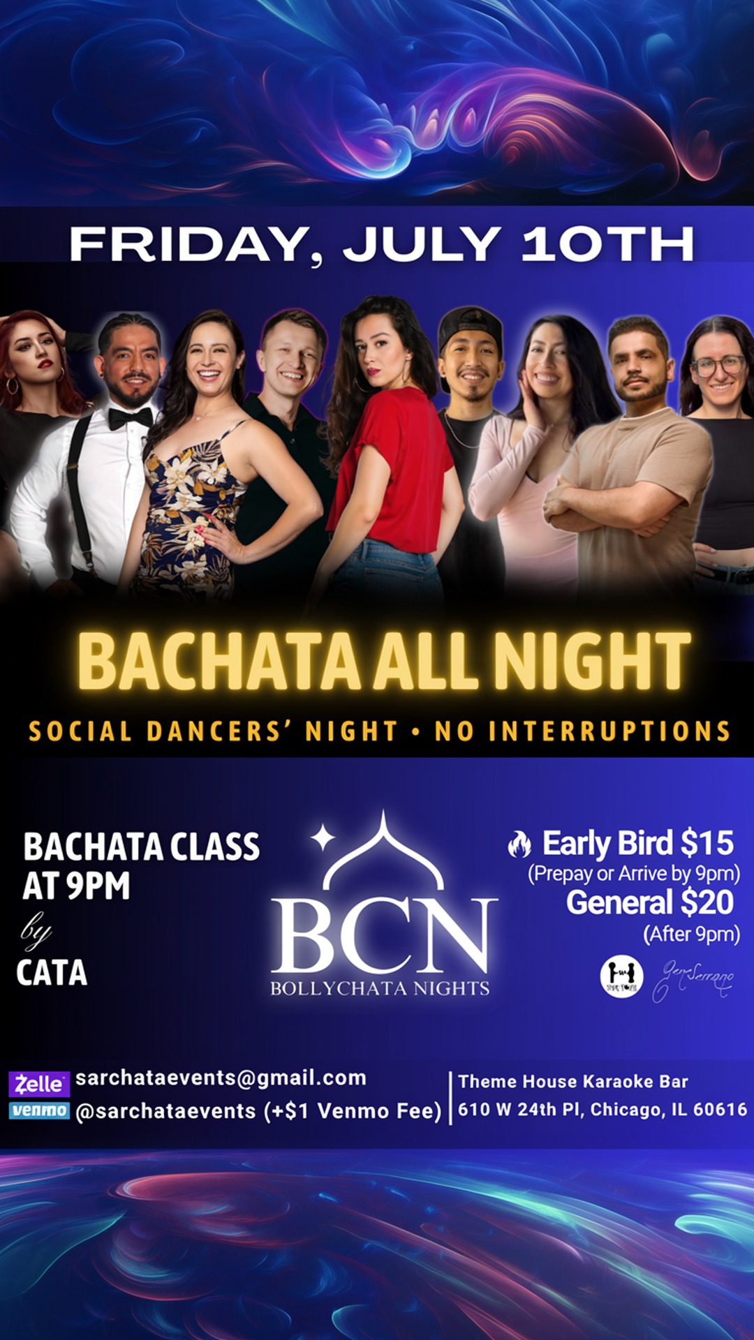 bachata all night
