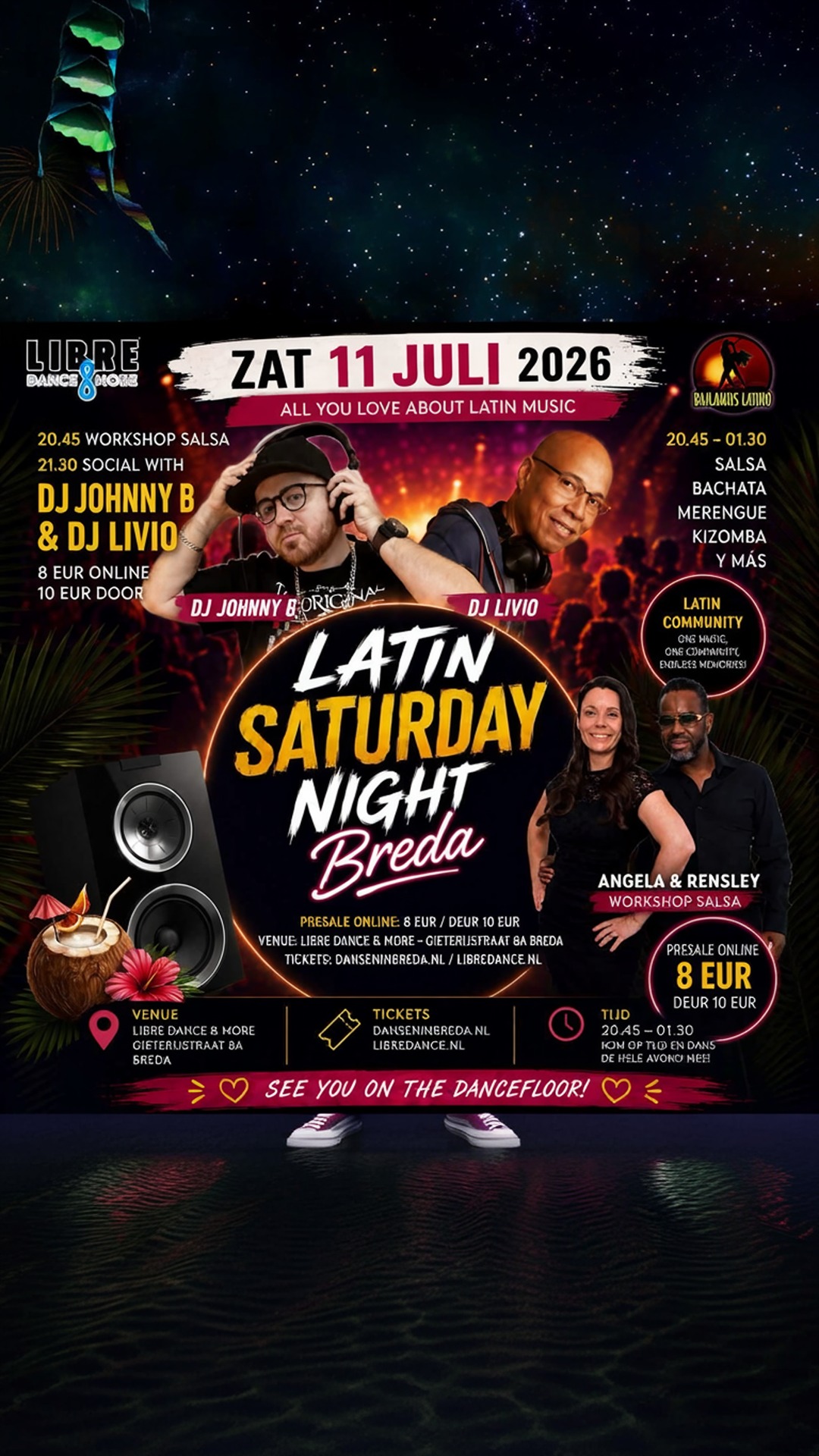 latin saturday social
