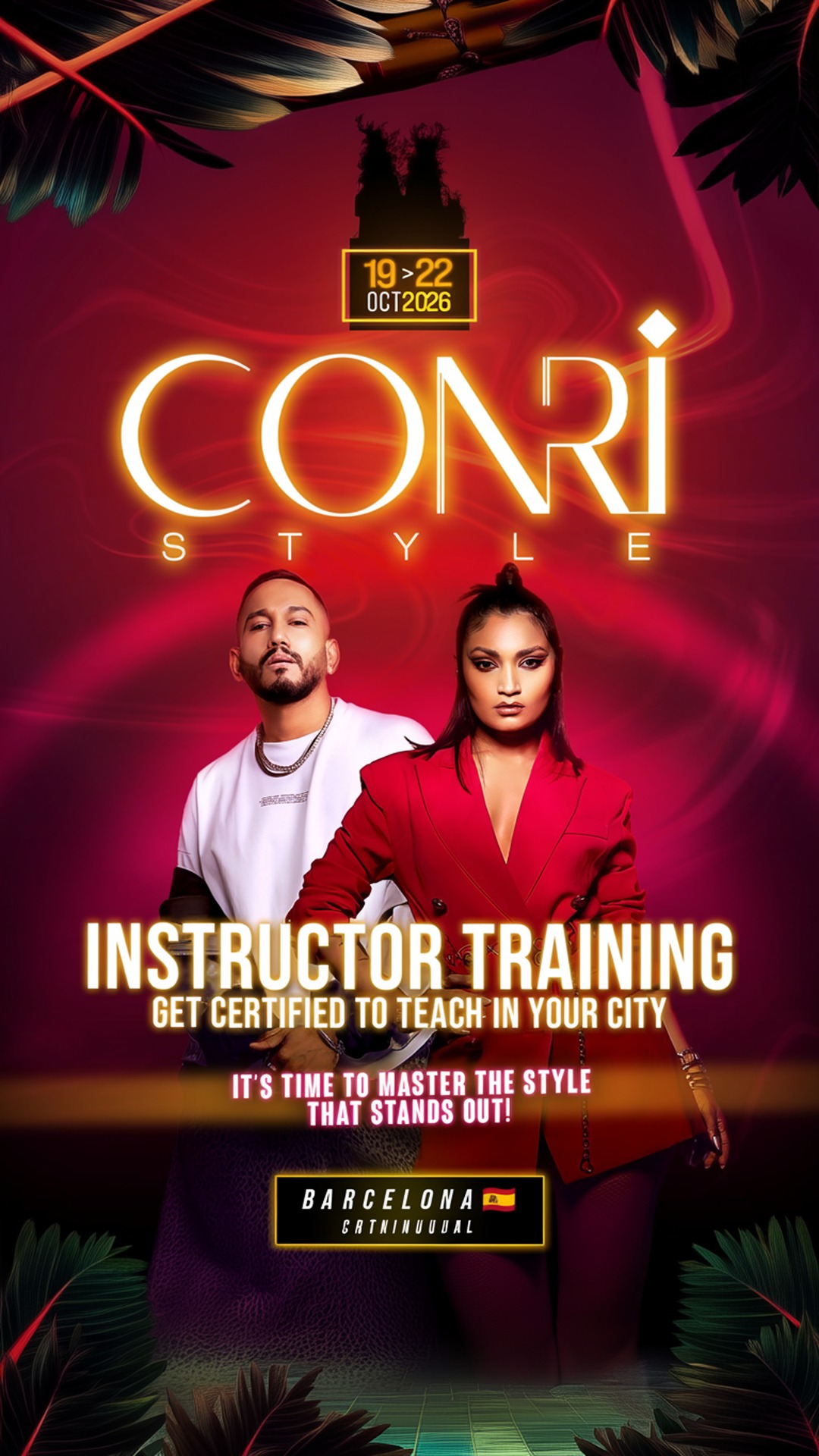 bachata conri style instructor training – level 1