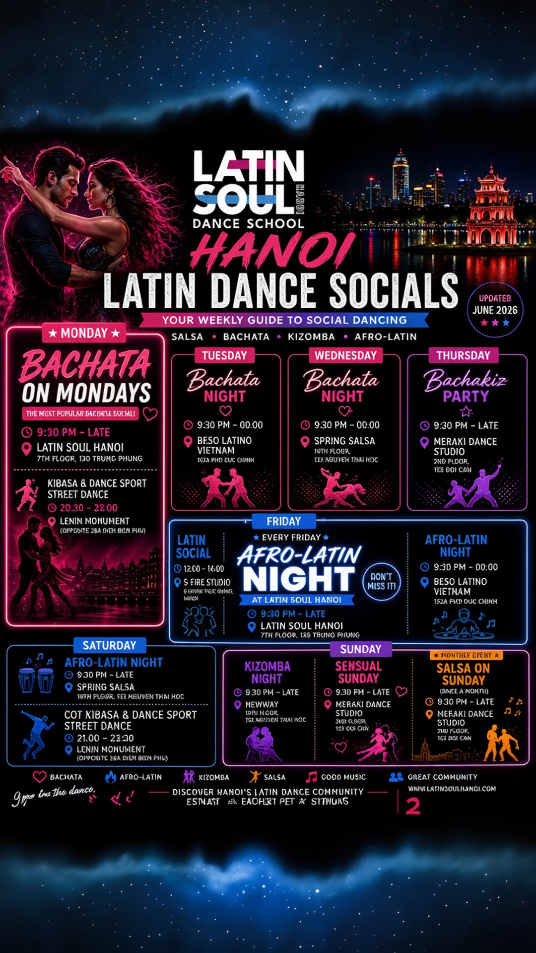 hanoi's weekly dance social