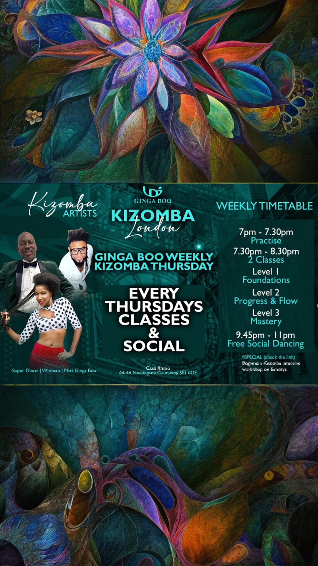 kizomba london - gb weekly thursday classes & social