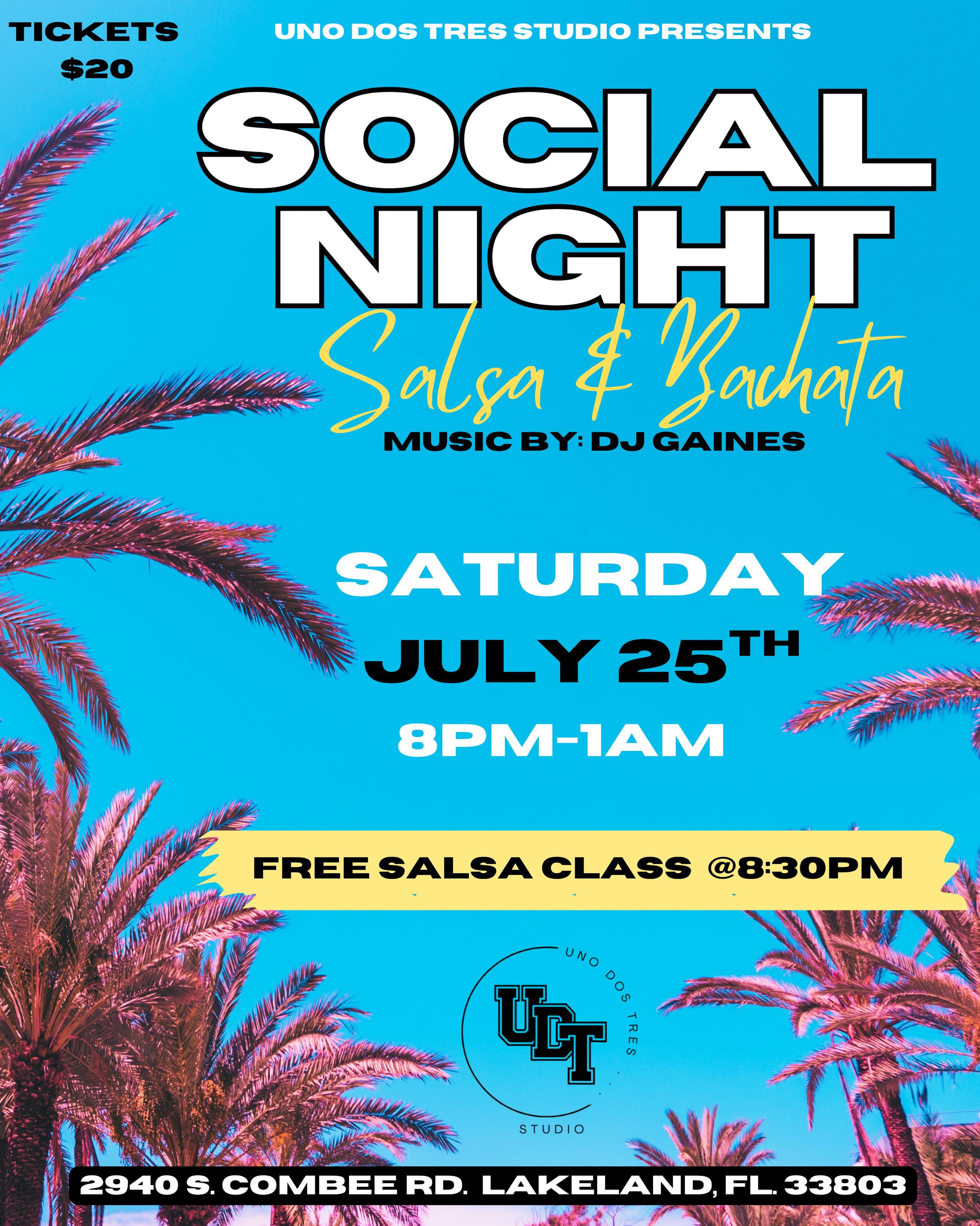 social night - salsa & bachata