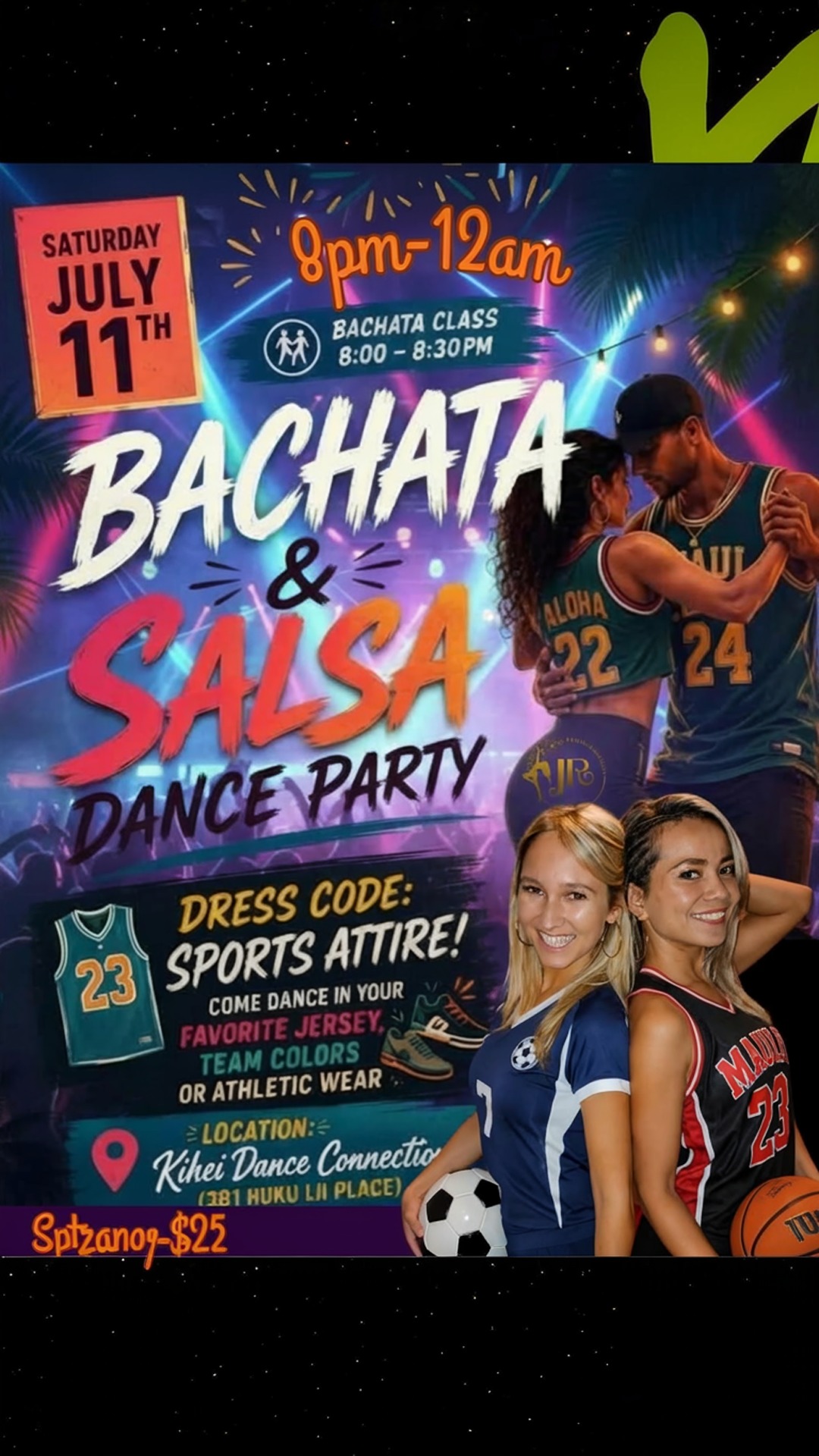 bachata & salsa dance party