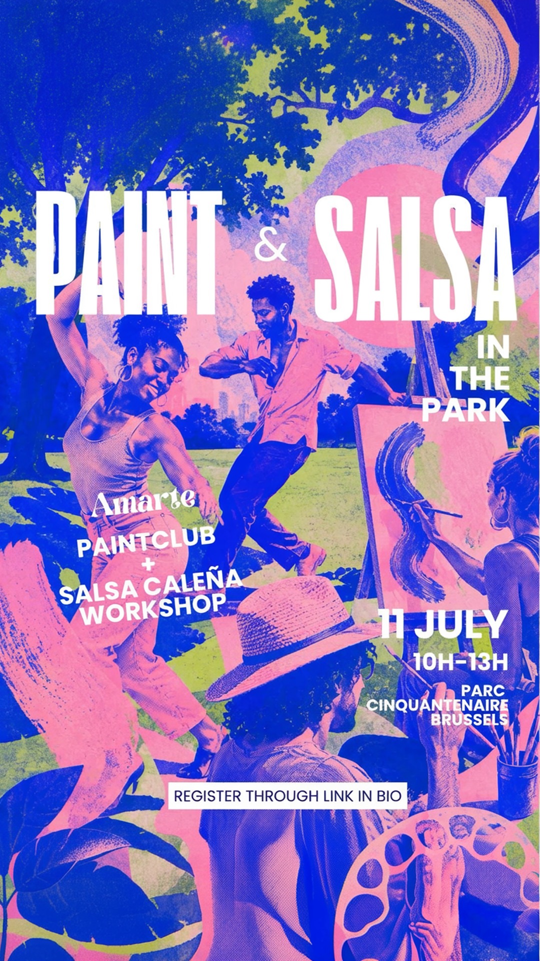 paint & salsa in the park