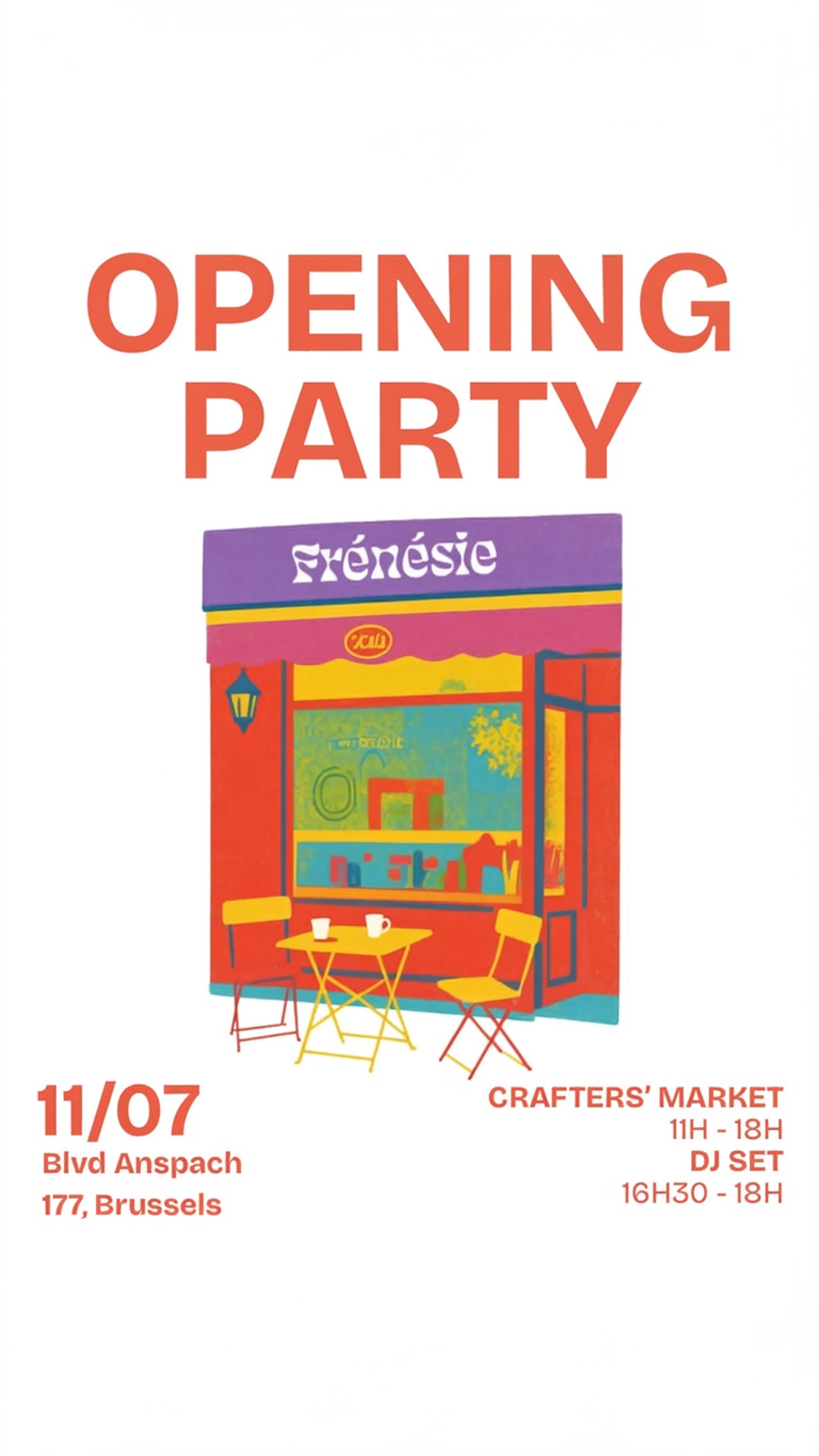 frénésie opening party