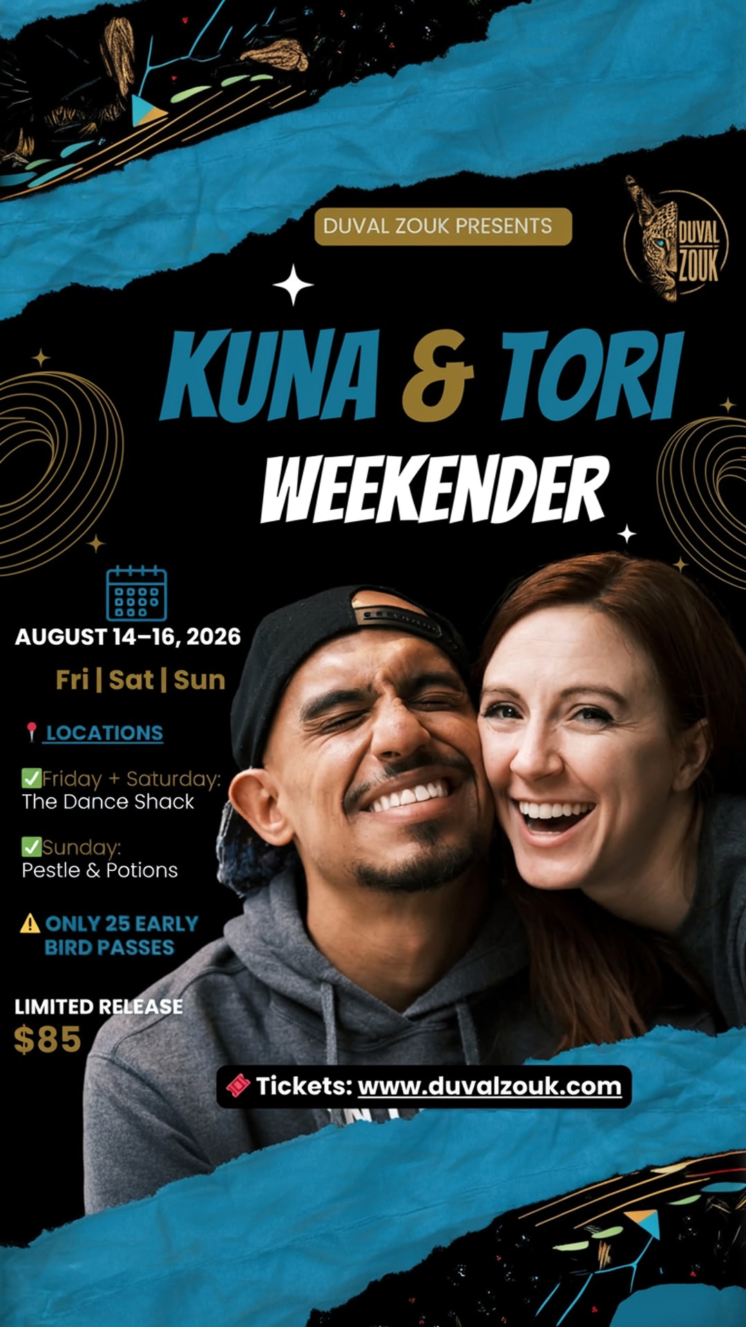 kuna & tori weekender
