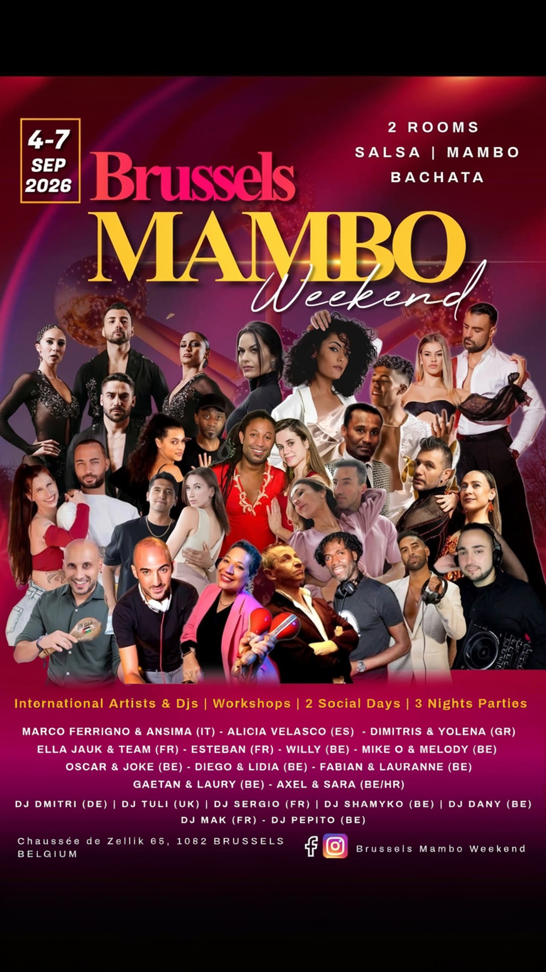 brussels mambo weekend