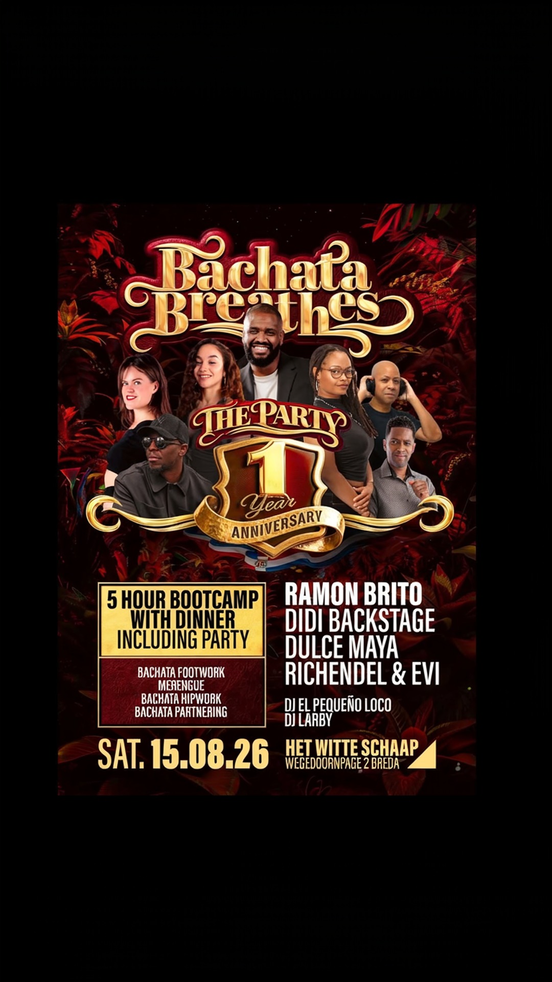 bachata breathes: the party - 1 year anniversary