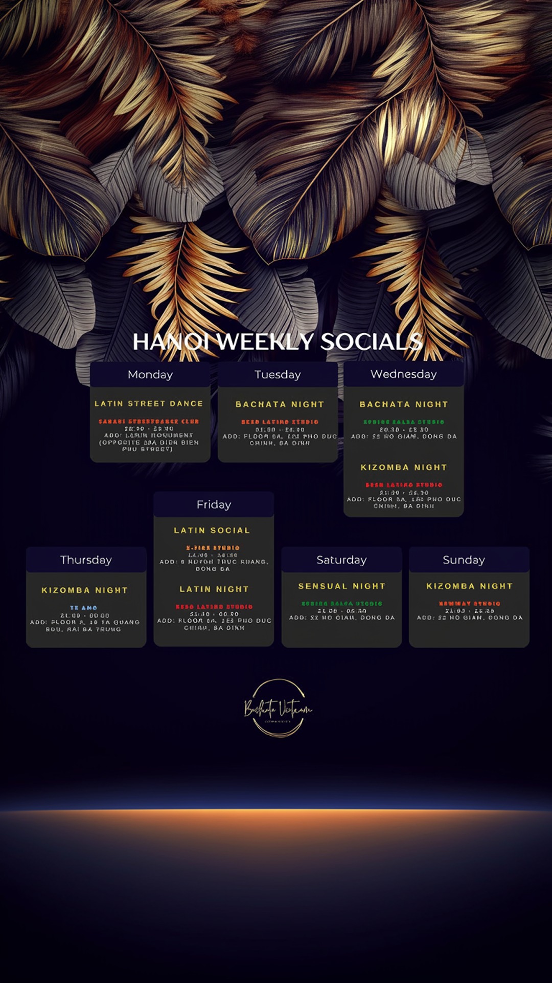 hanoi weekly socials