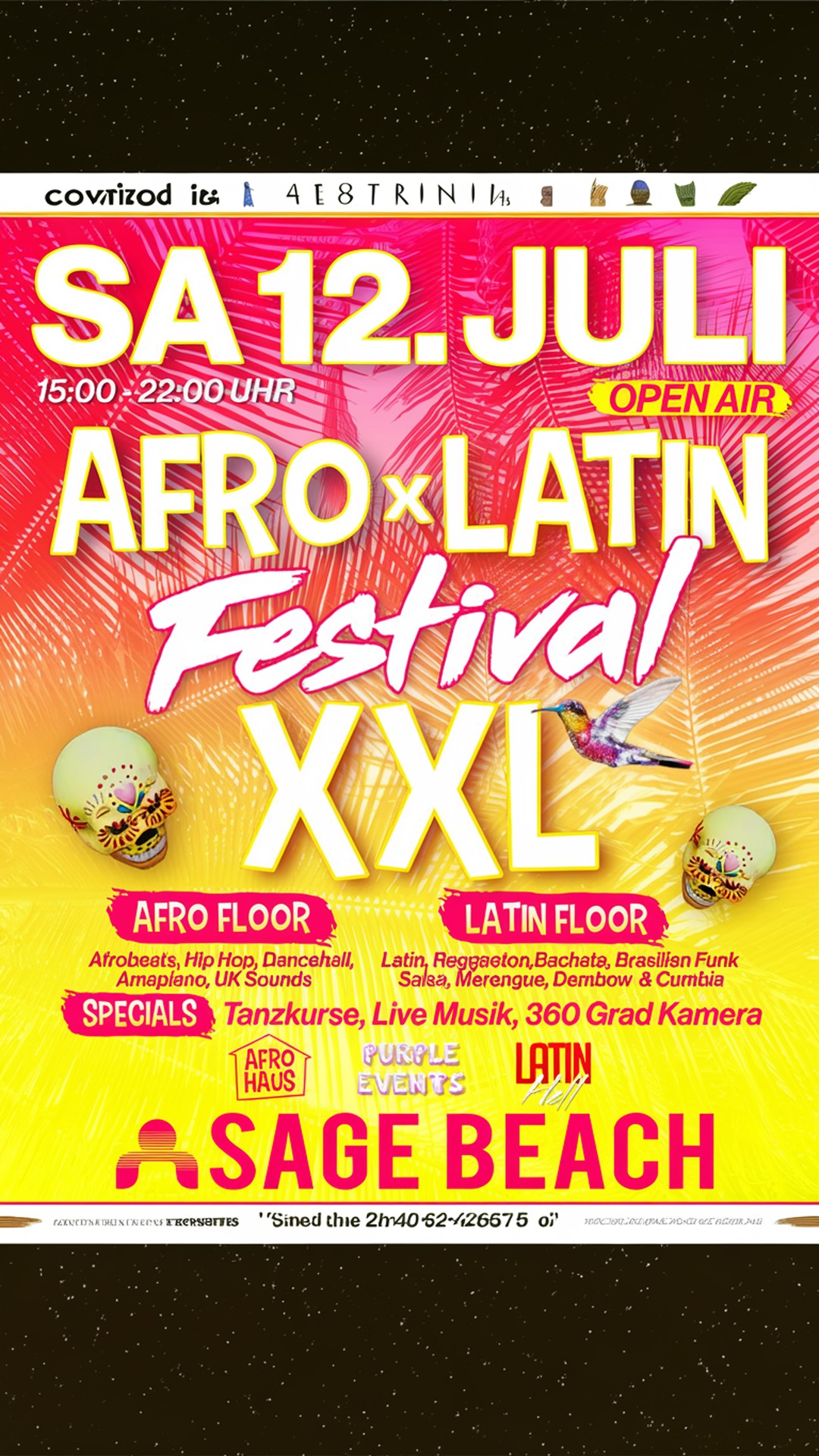 afro latin festival xxl